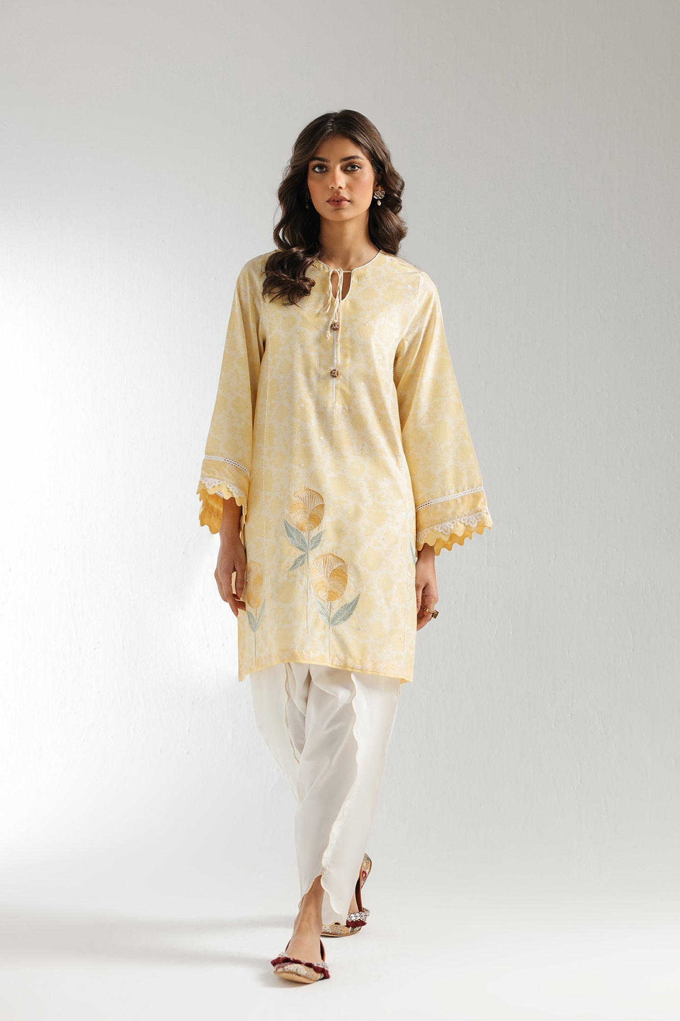 EMBROIDERED SUIT (E2948/103/224) - Image 2