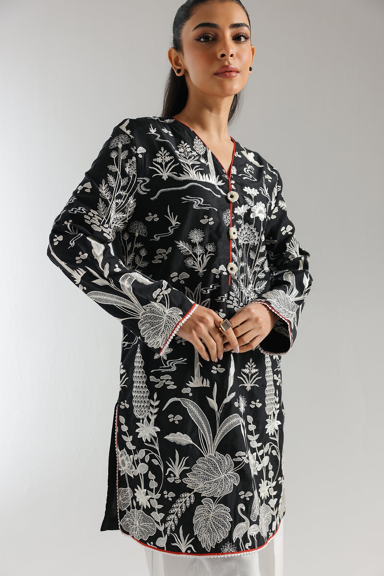 EMBROIDERED SUIT (E2953/103/902) - Image 4
