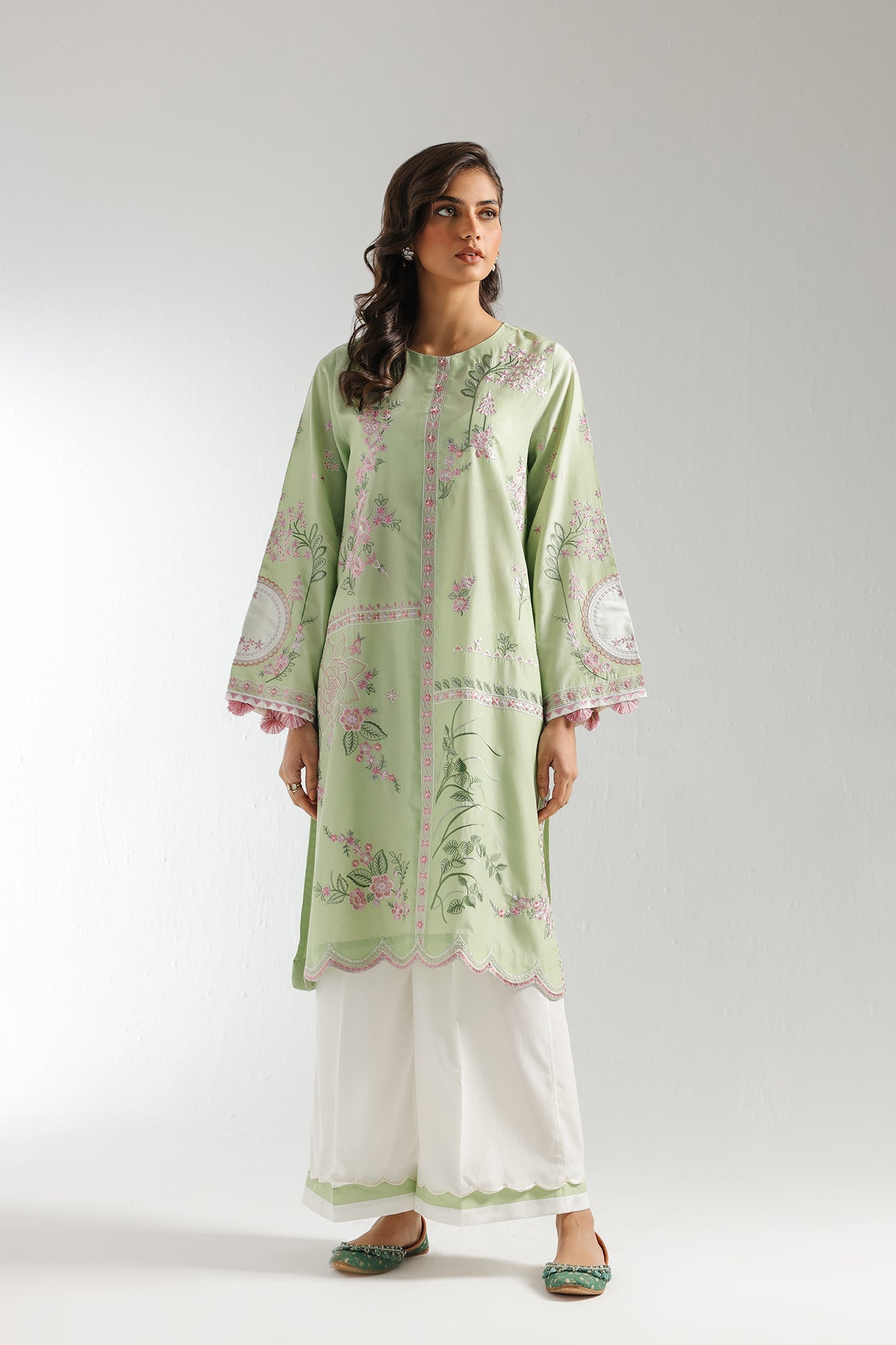 EMBROIDERED SUIT (E2961/103/127) - Image 2