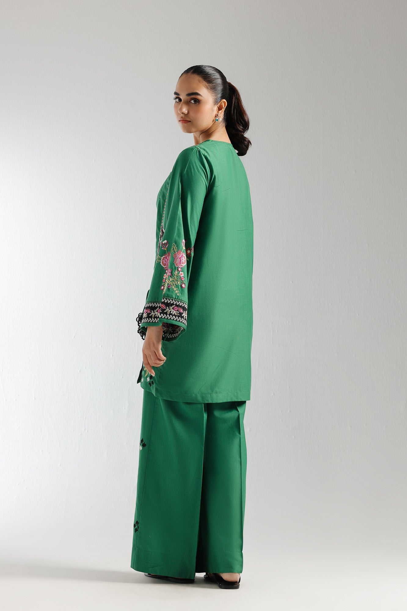 EMBROIDERED SUIT (E2973/103/708) - Image 3