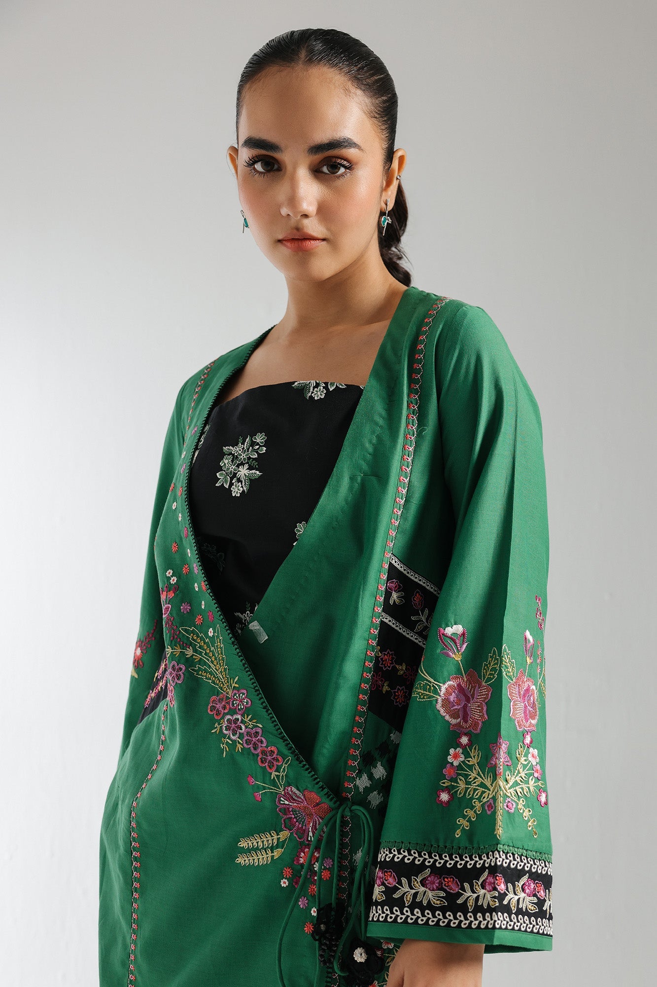EMBROIDERED SUIT (E2973/103/708) - Image 4