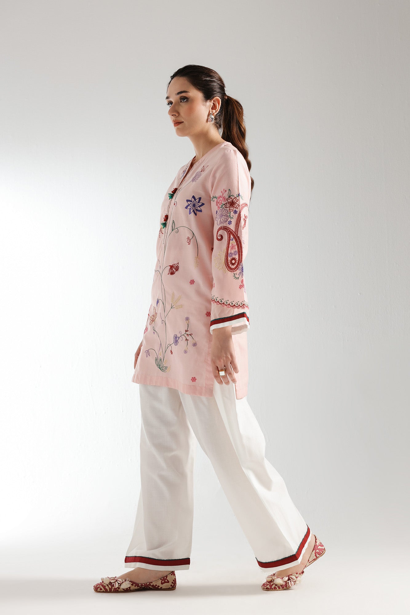 EMBROIDERED SUIT (E2980/103/316) - Image 2