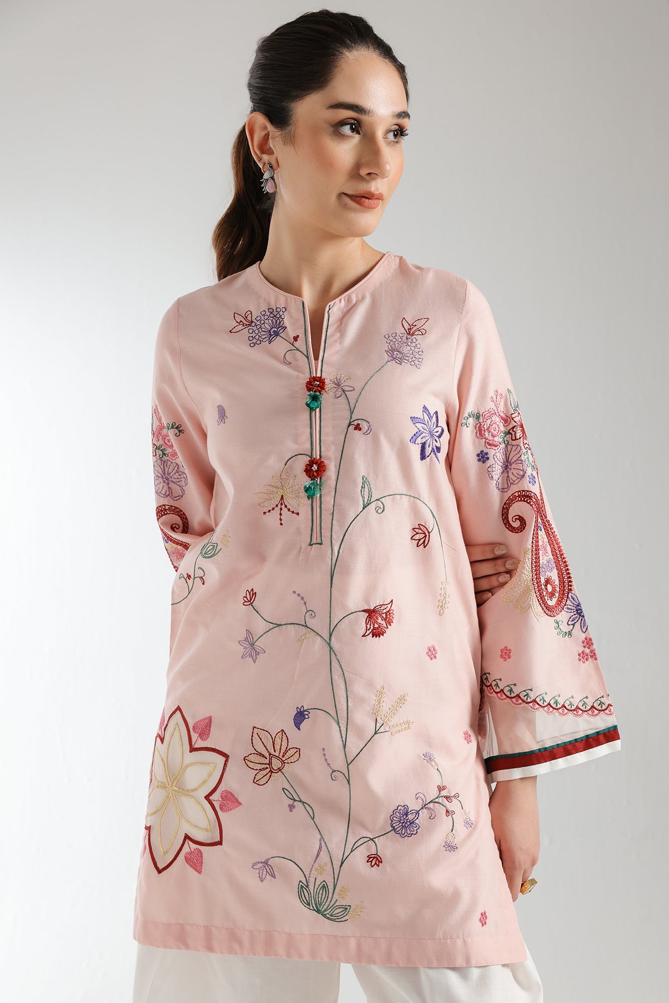 EMBROIDERED SUIT (E2980/103/316) - Image 4