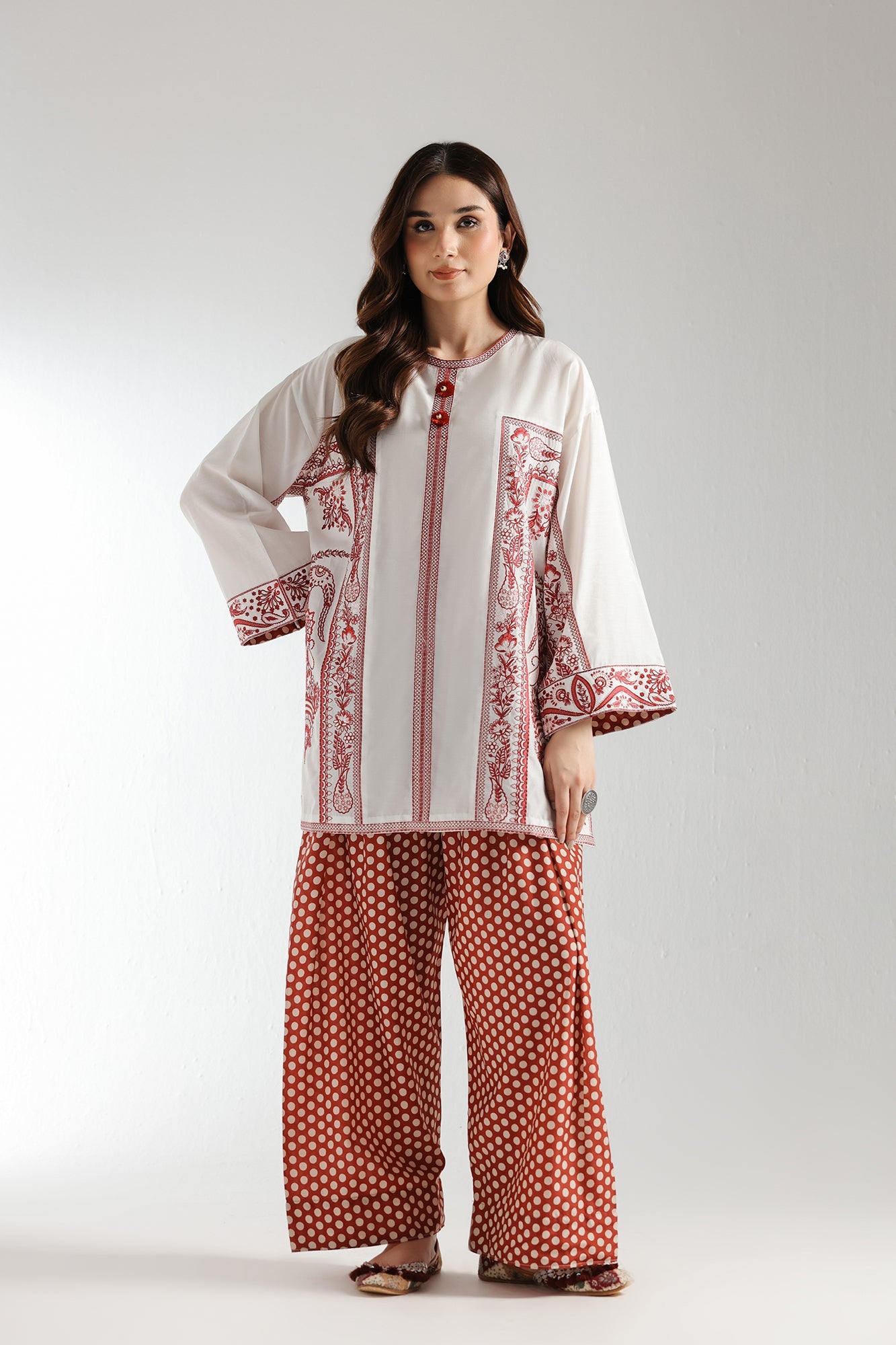 EMBROIDERED SUIT (E2987/103/005) - Image 2