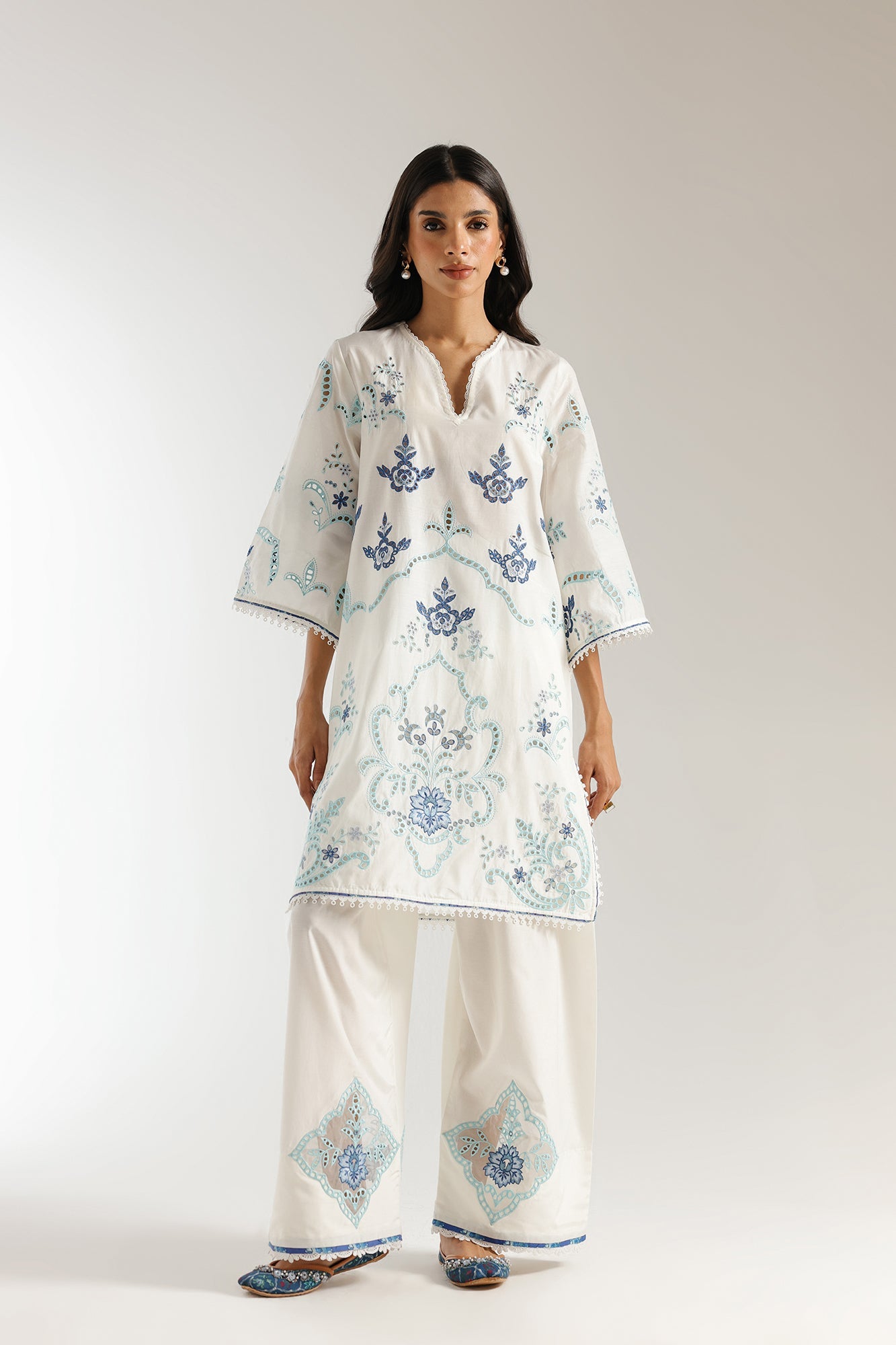 EMBROIDERED SUIT (E3001/103/003) - Image 2