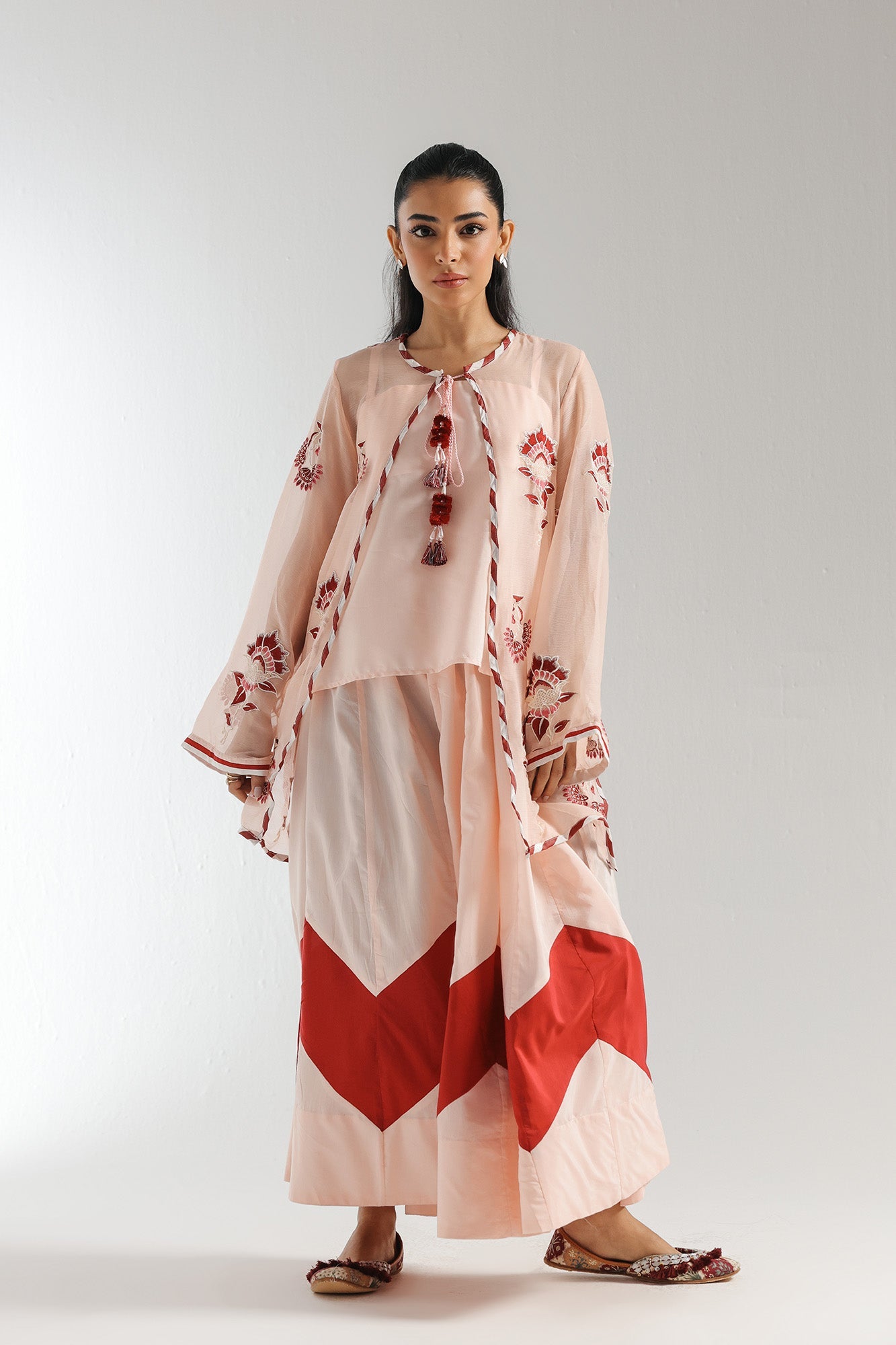 EMBROIDERED SUIT (E3005/103/329) - Image 2