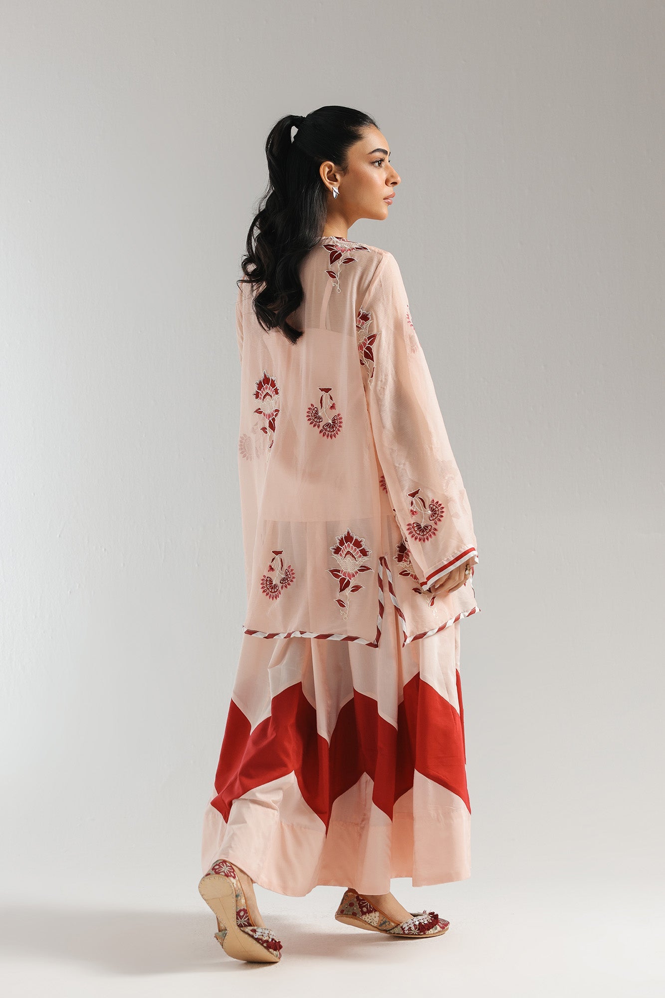 EMBROIDERED SUIT (E3005/103/329) - Image 3