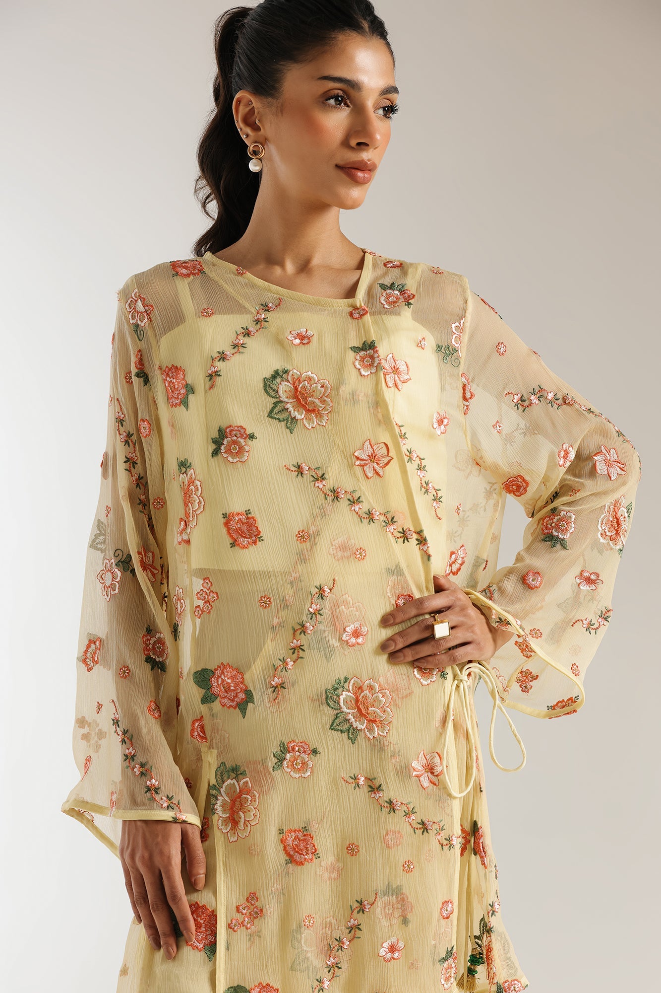 EMBROIDERED SUIT (E3006/103/110) - Image 4