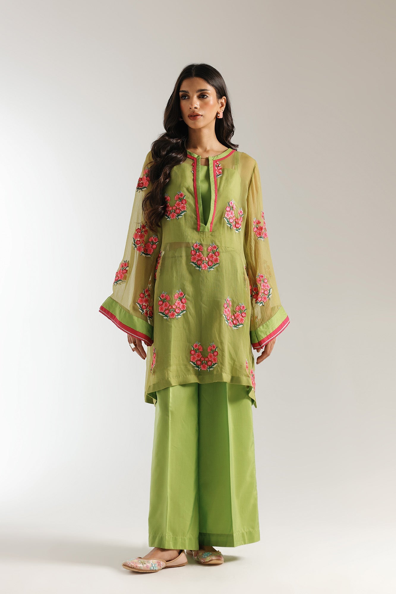 EMBROIDERED SUIT (E3007/103/122) - Image 2