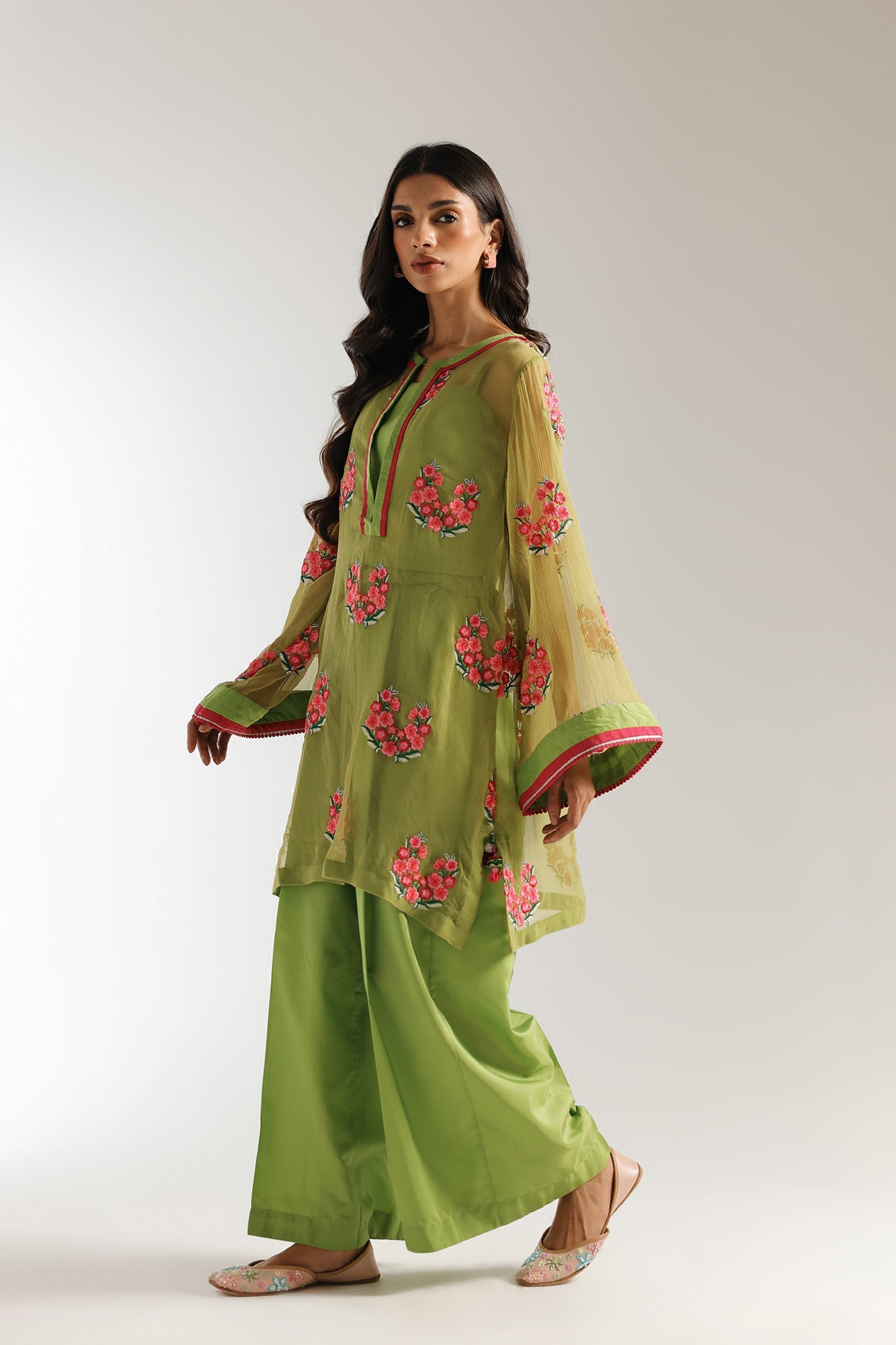 EMBROIDERED SUIT (E3007/103/122) - Image 3