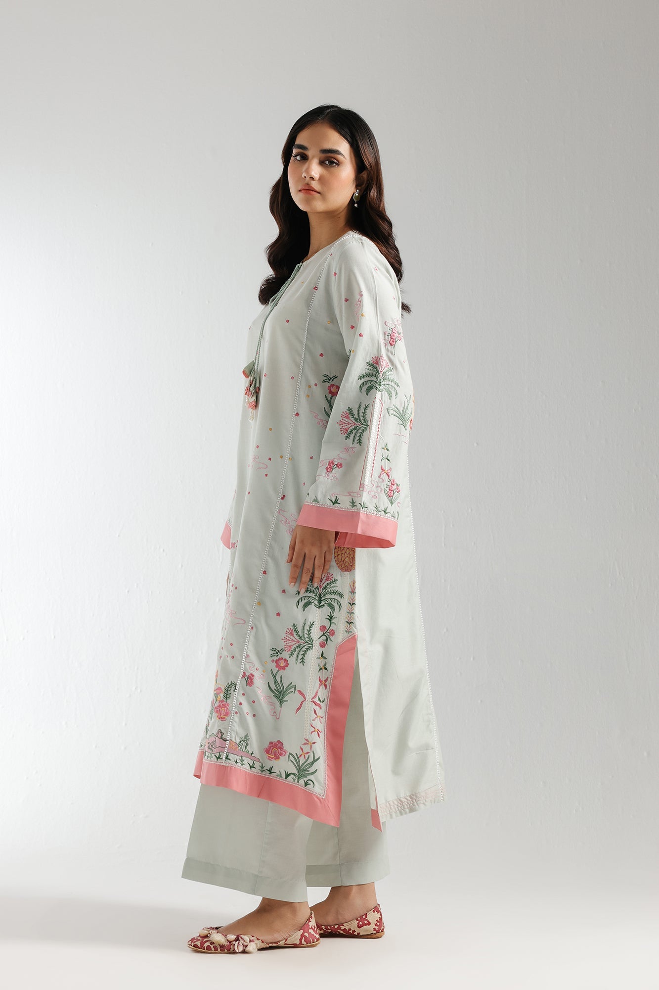 EMBROIDERED SUIT (E3014/103/722) - Image 2