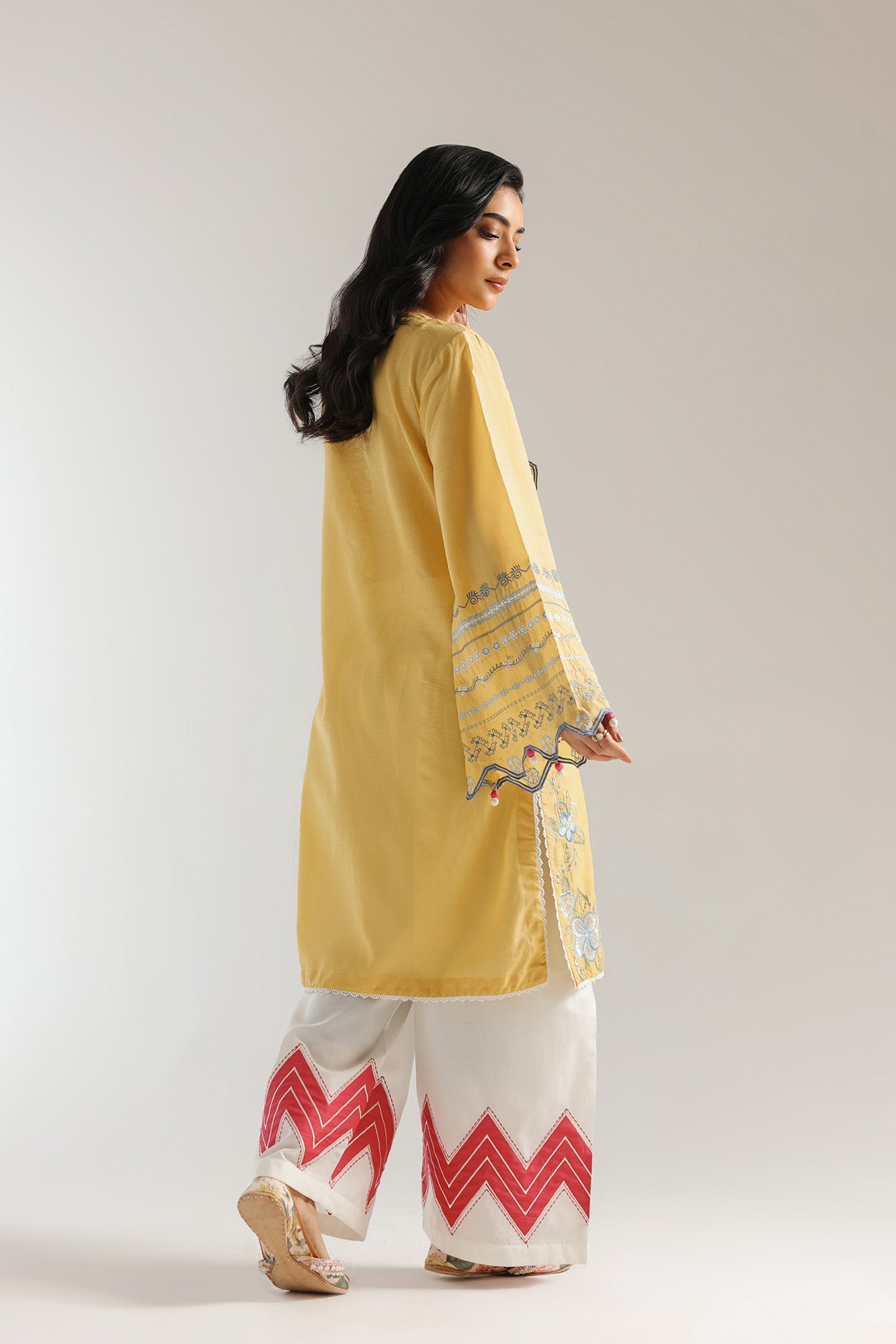 EMBROIDERED SUIT (E3024/103/219) - Image 3