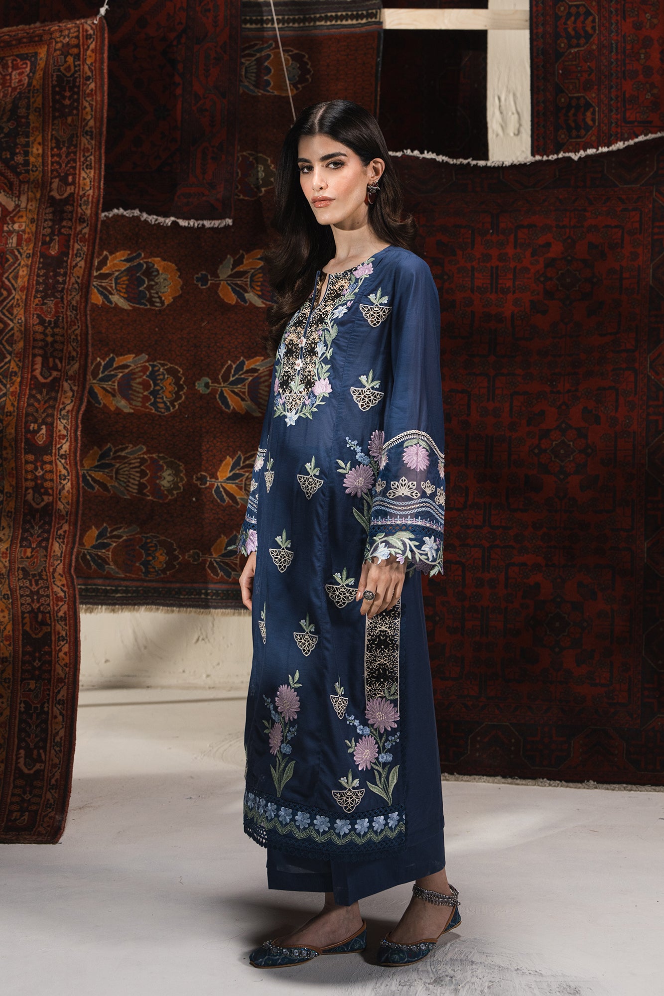 EMBROIDERED SUIT (E3041/103/603) - Image 3