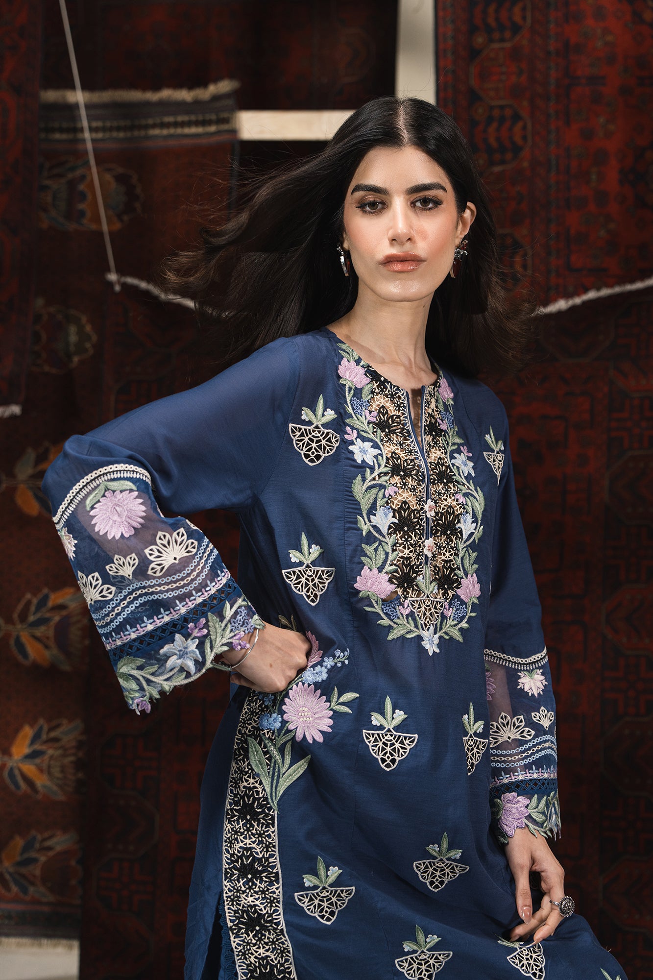 EMBROIDERED SUIT (E3041/103/603) - Image 6