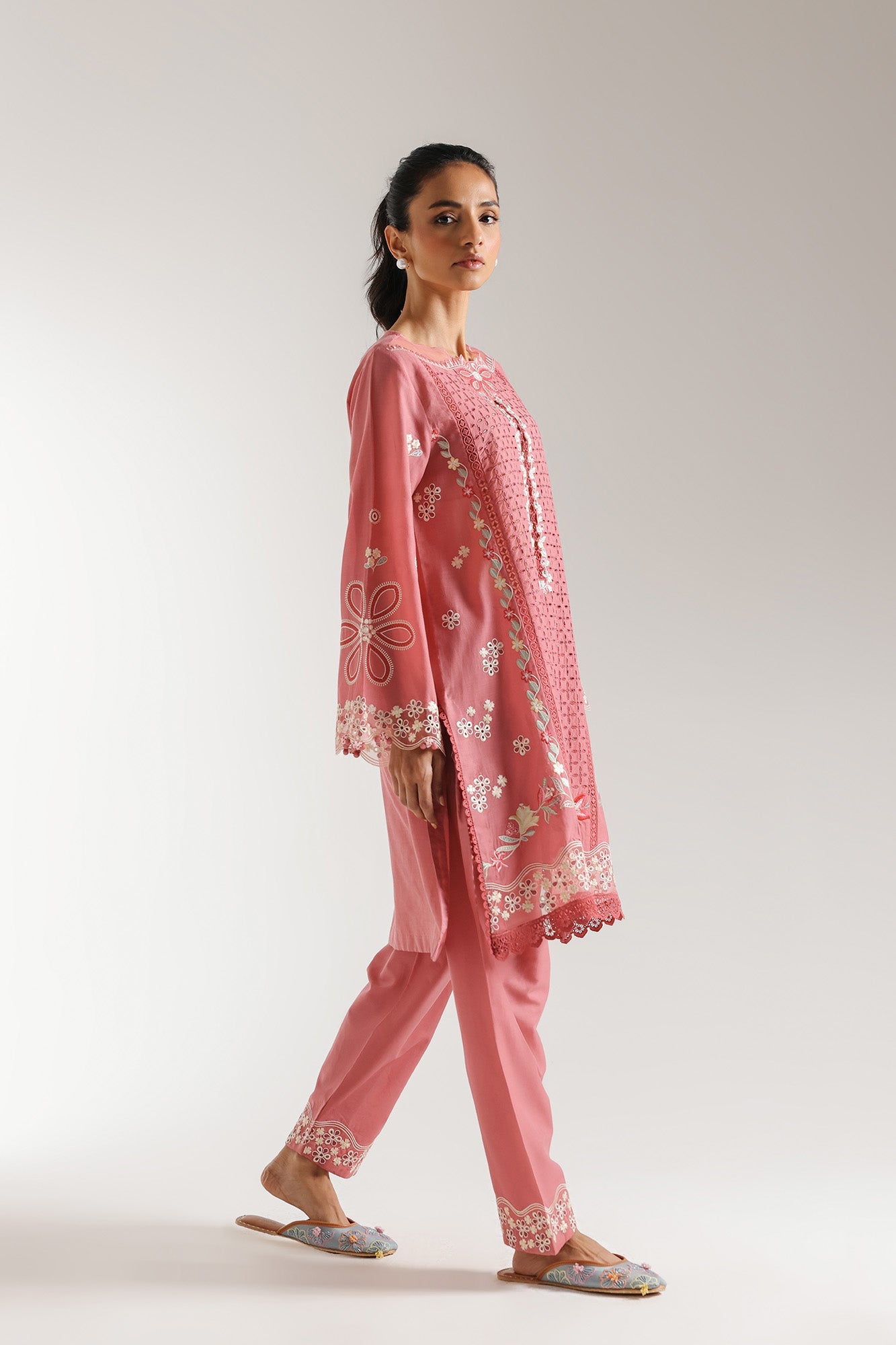 EMBROIDERED SUIT (E3044/103/423) - Image 3