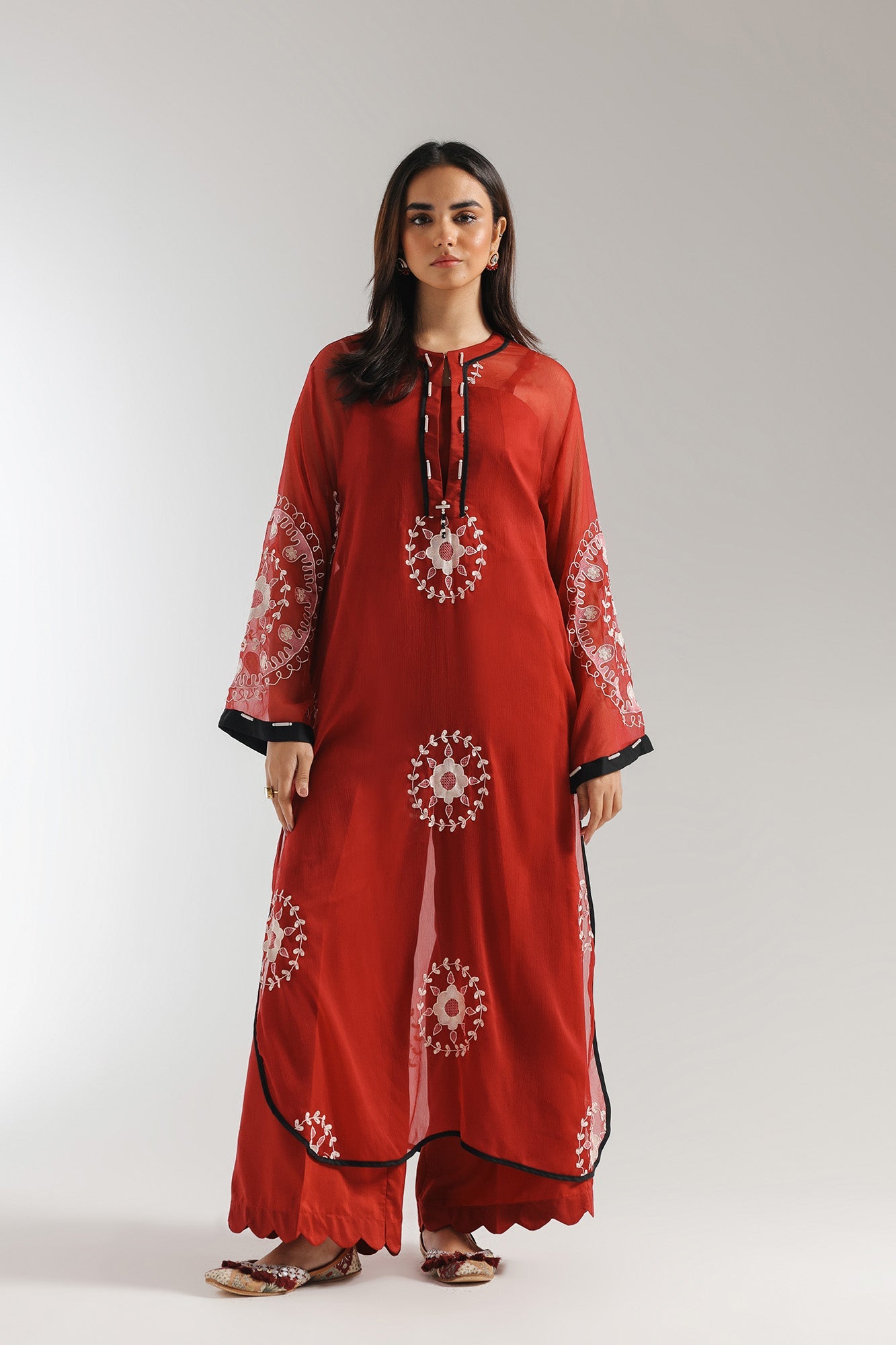 EMBROIDERED SUIT (E3060/103/416) - Image 2