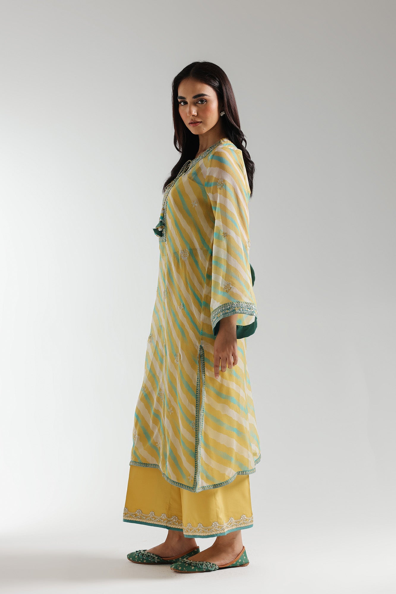 EMBROIDERED SUIT (E3067/103/224) - Image 3