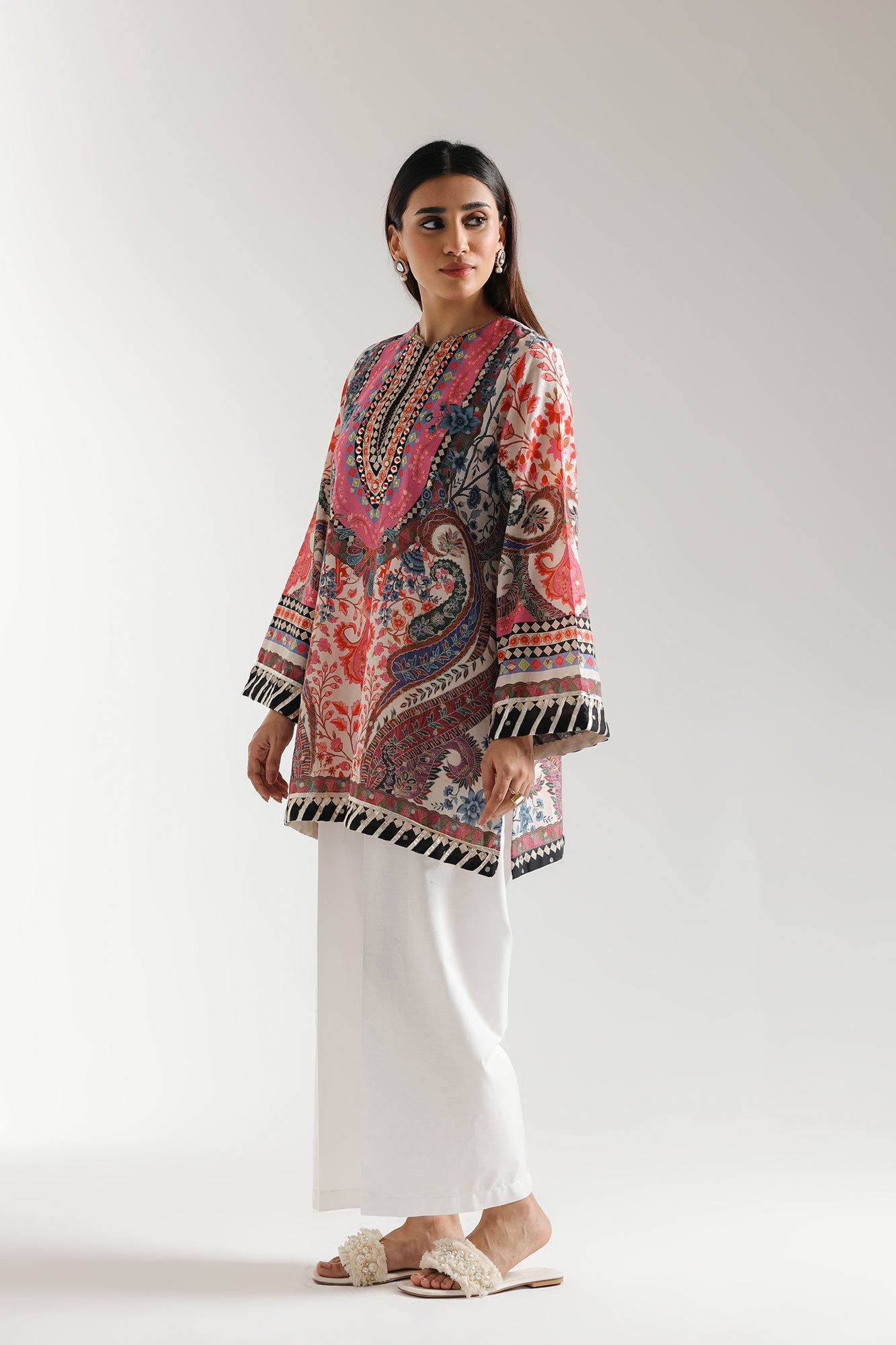 EMBROIDERED SUIT (E3073/103/006) - Image 3