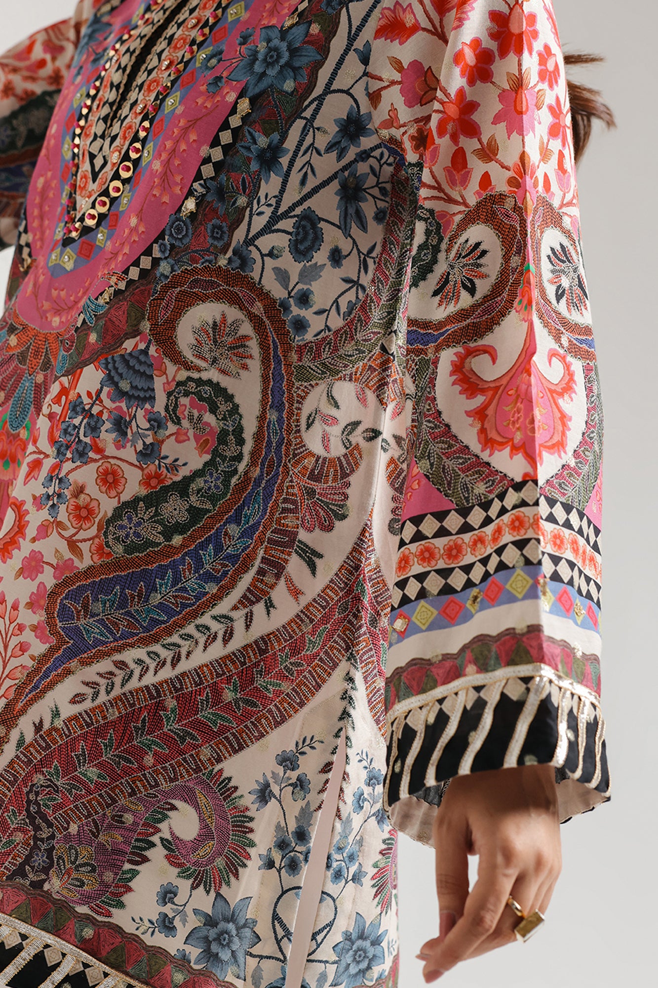 EMBROIDERED SUIT (E3073/103/006) - Image 5