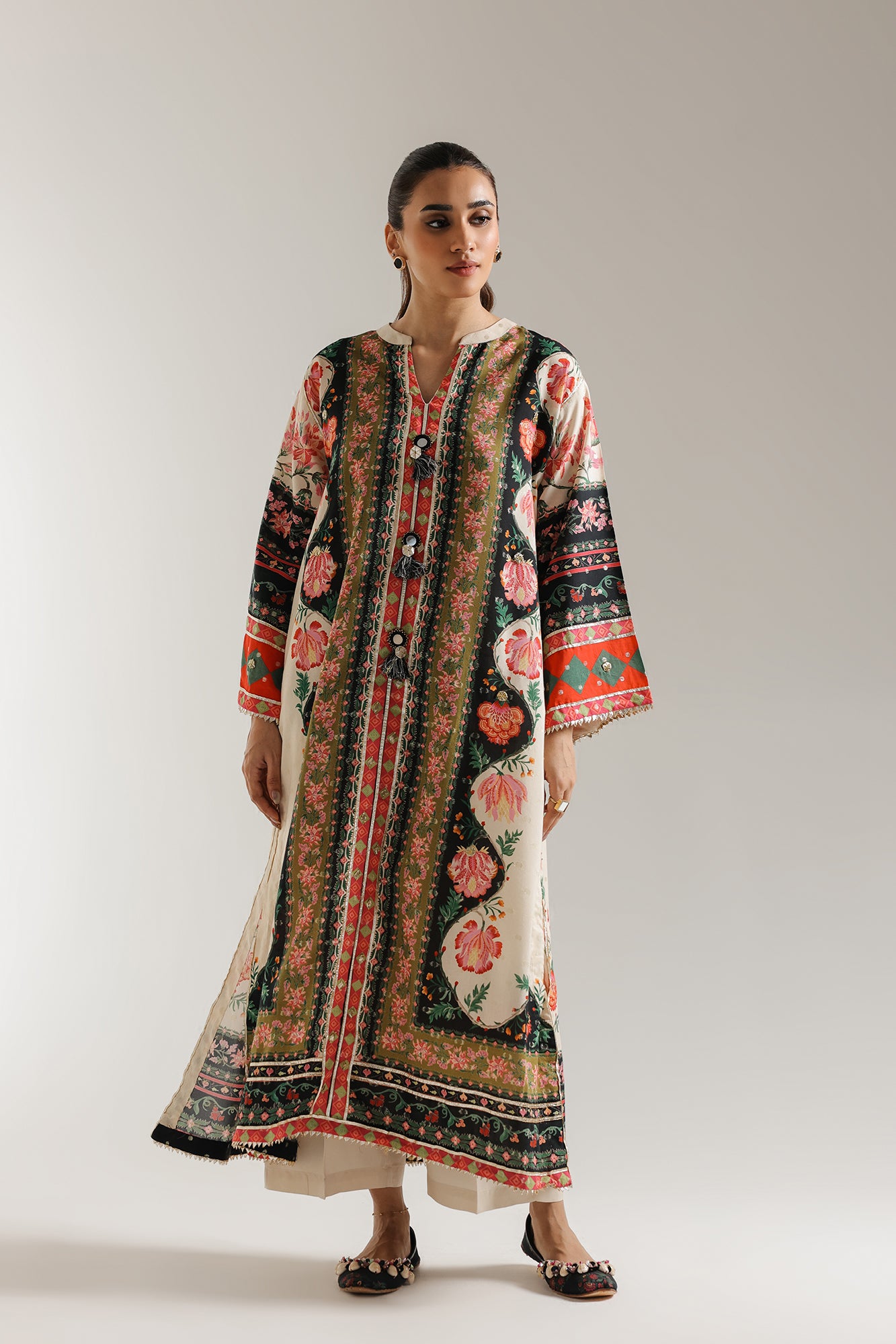 EMBROIDERED SUIT (E3074/103/002) - Image 2