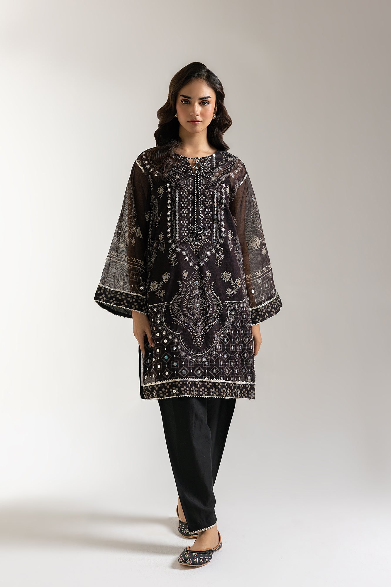 EMBROIDERED SUIT (E3075/103/901) - Image 2