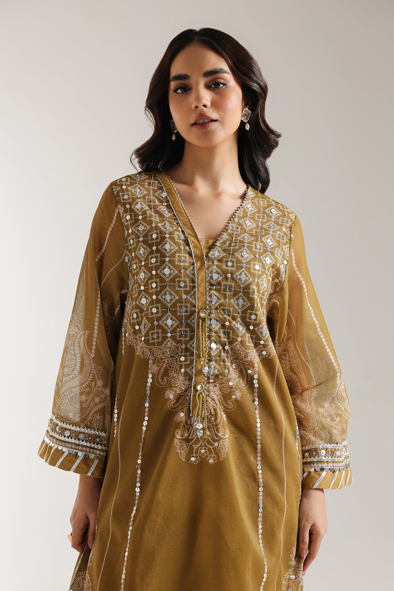 EMBROIDERED SUIT (E3076/103/102) - Image 4
