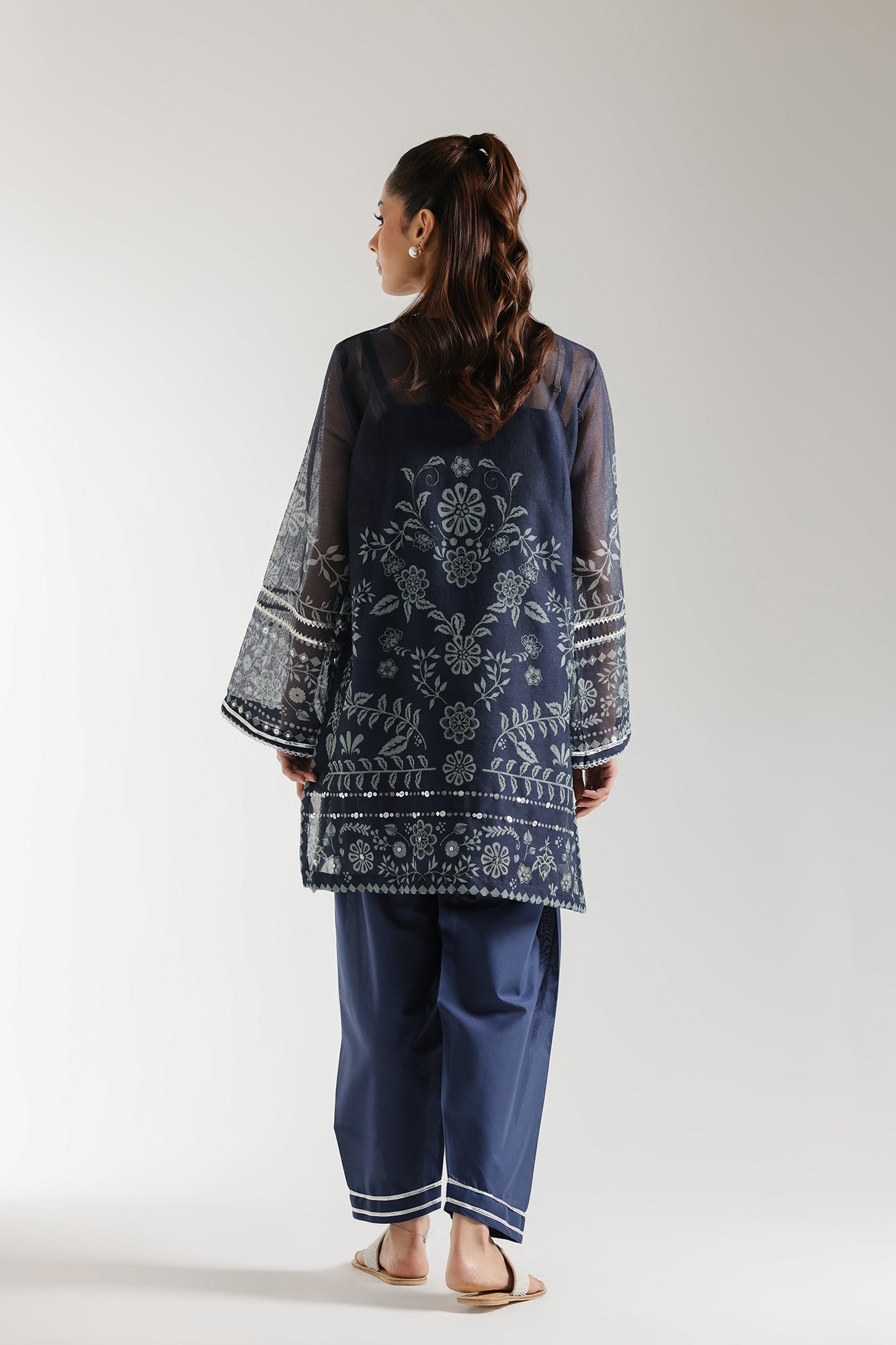 EMBROIDERED SUIT (E3077/103/618) - Image 3
