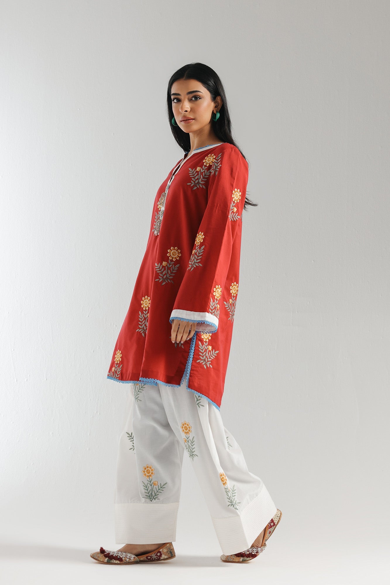 EMBROIDERED SUIT (E3089/103/416) - Image 2
