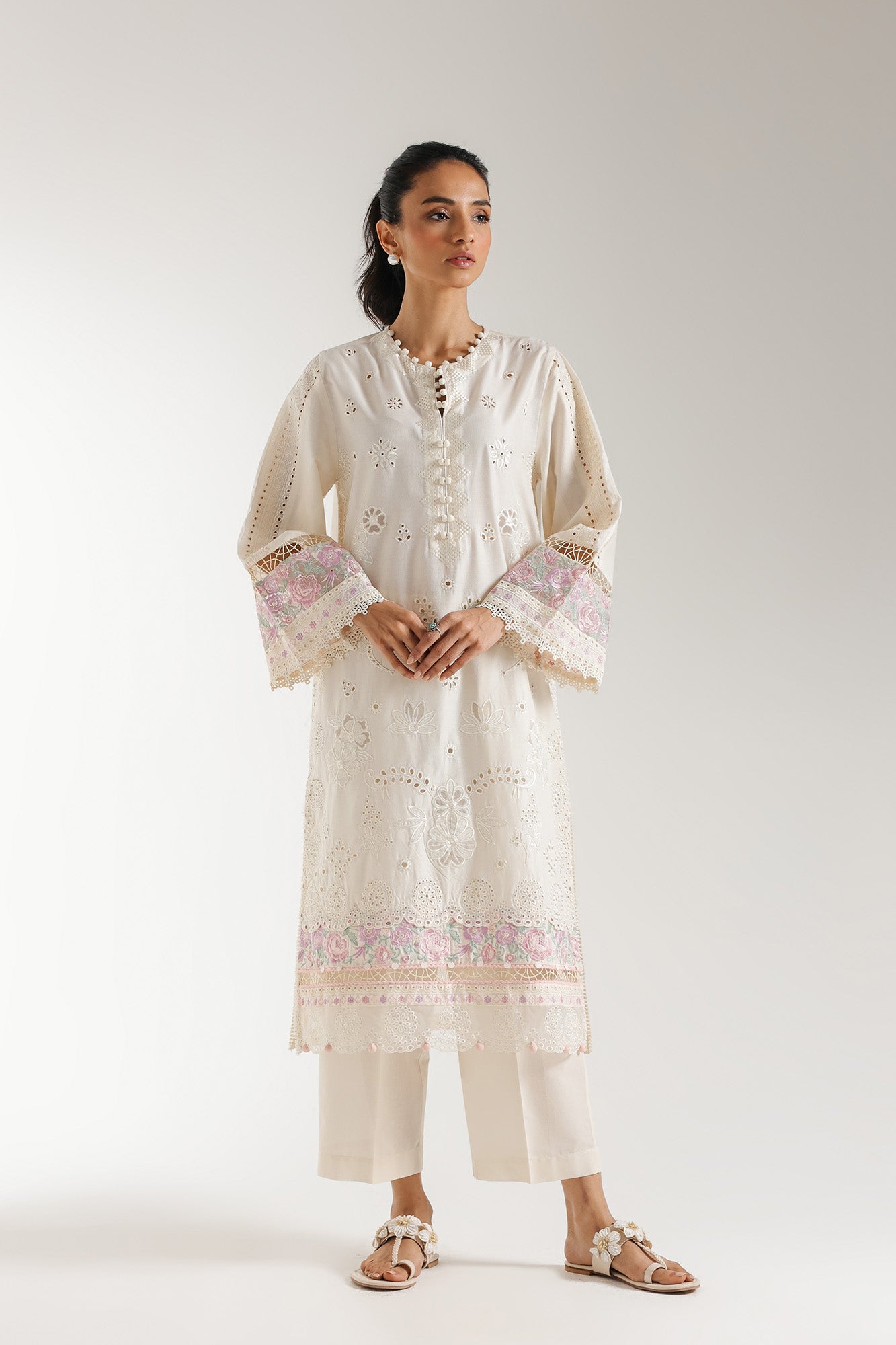 EMBROIDERED SUIT (E3102/103/002) - Image 2