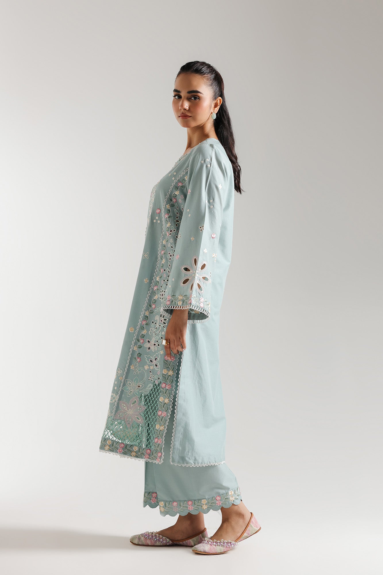 EMBROIDERED SUIT (E3104/103/718) - Image 3