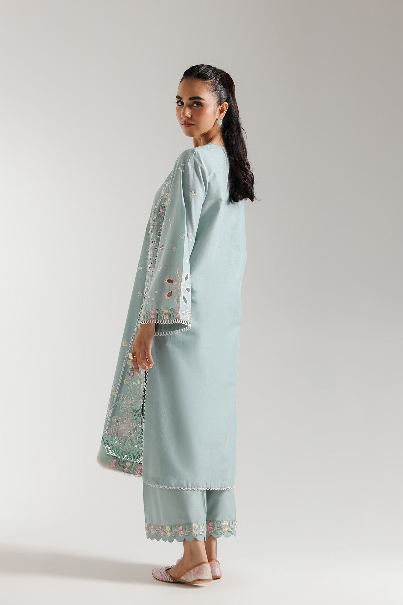 EMBROIDERED SUIT (E3104/103/718) - Image 4