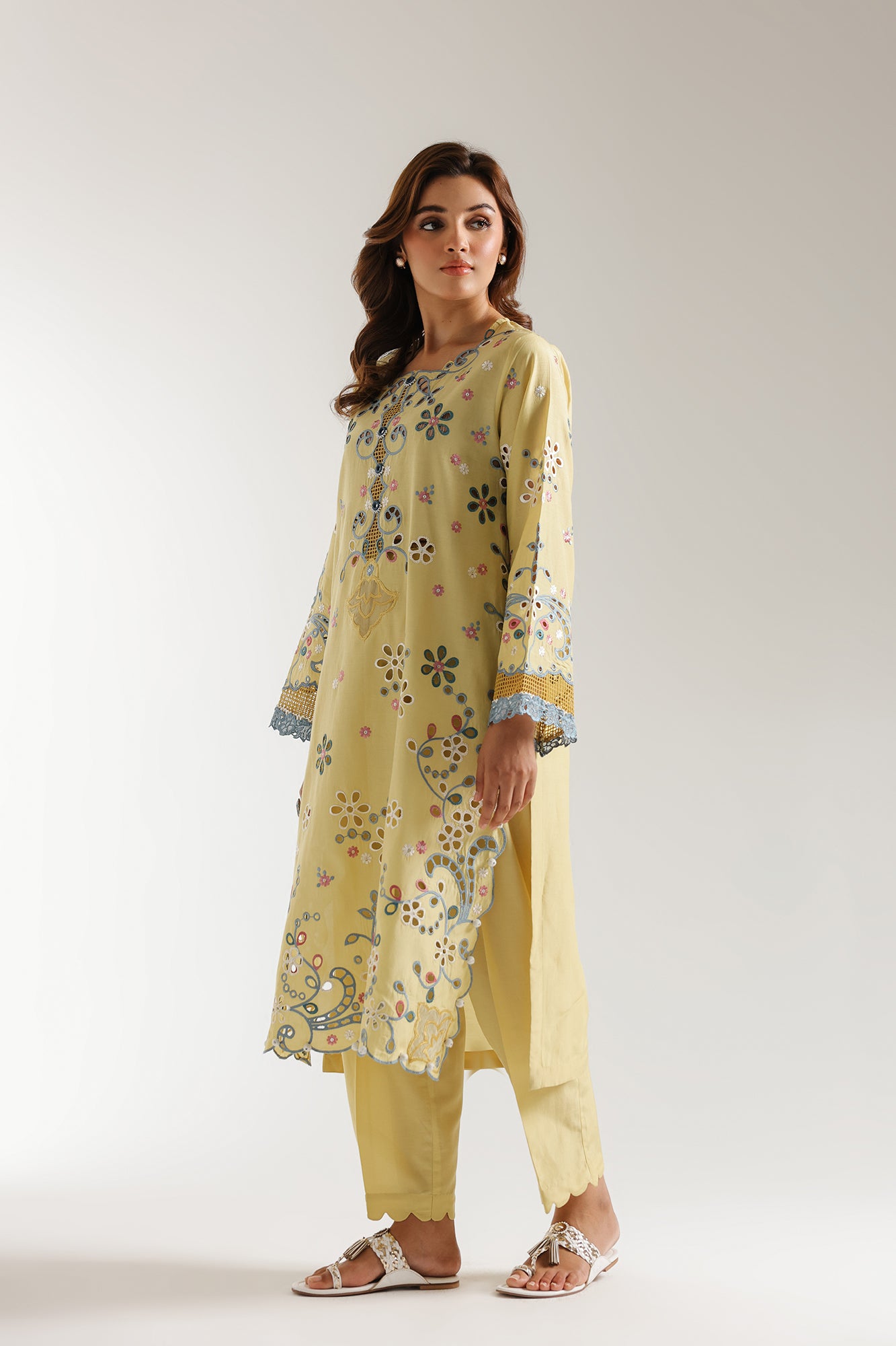EMBROIDERED SUIT (E3108/103/109) - Image 2