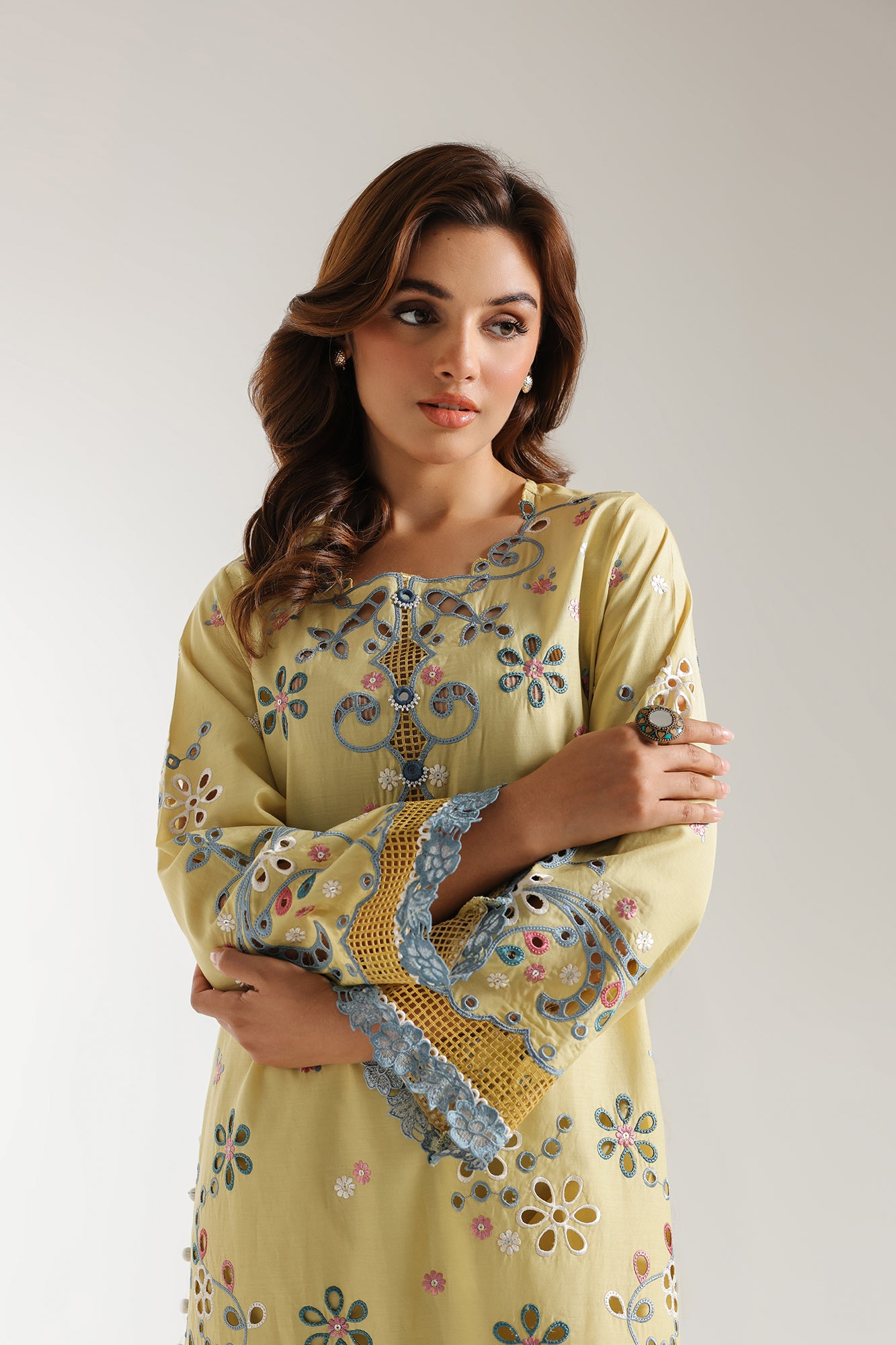 EMBROIDERED SUIT (E3108/103/109) - Image 4