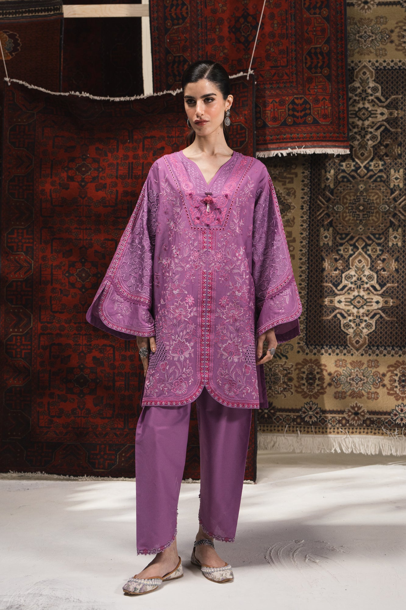 EMBROIDERED SUIT (E3114/103/522) - Image 2