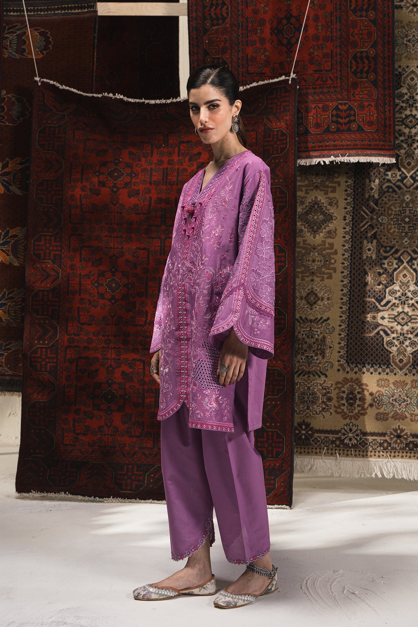 EMBROIDERED SUIT (E3114/103/522) - Image 3