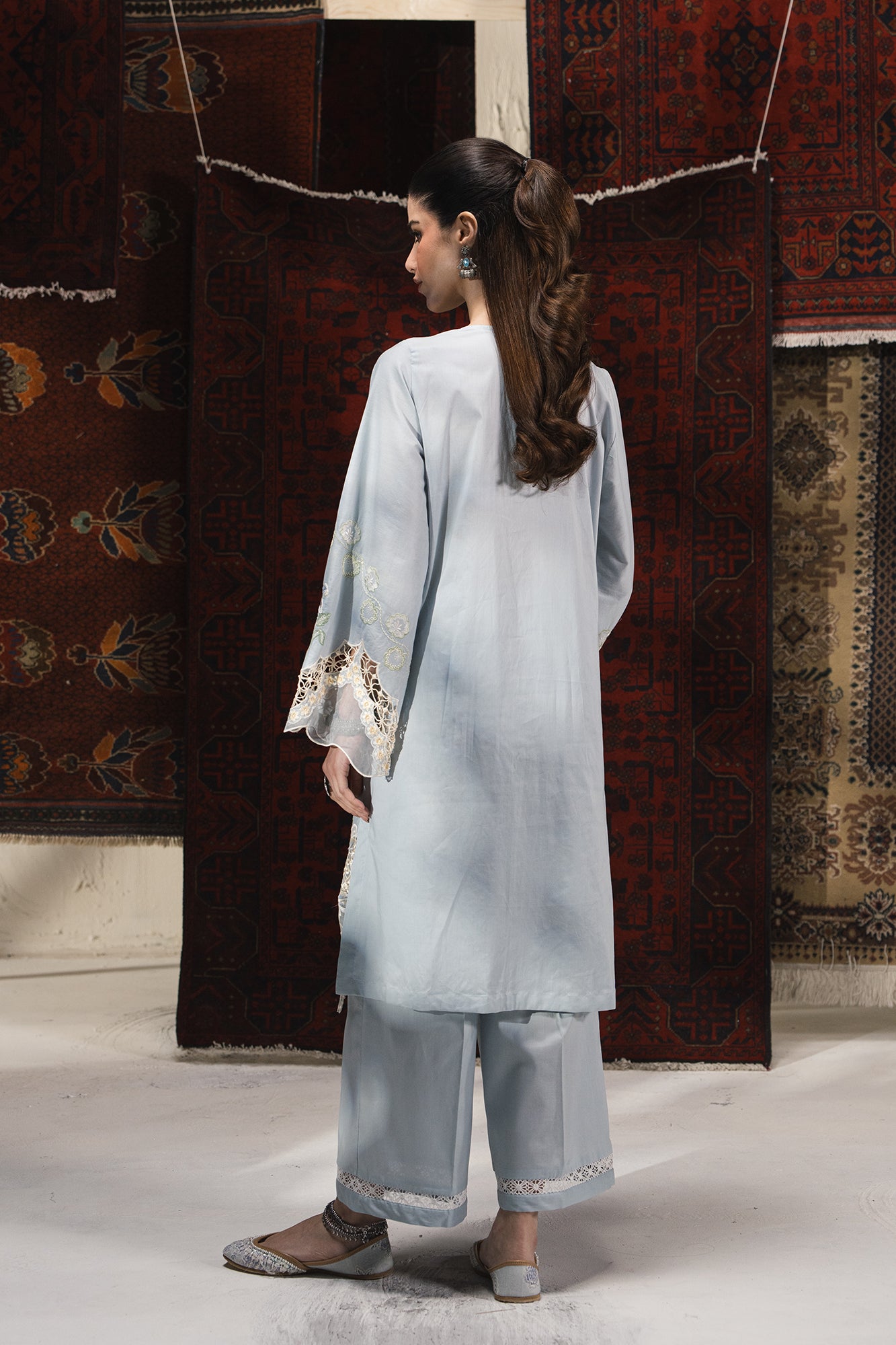 EMBROIDERED SUIT (E3122/103/718) - Image 4