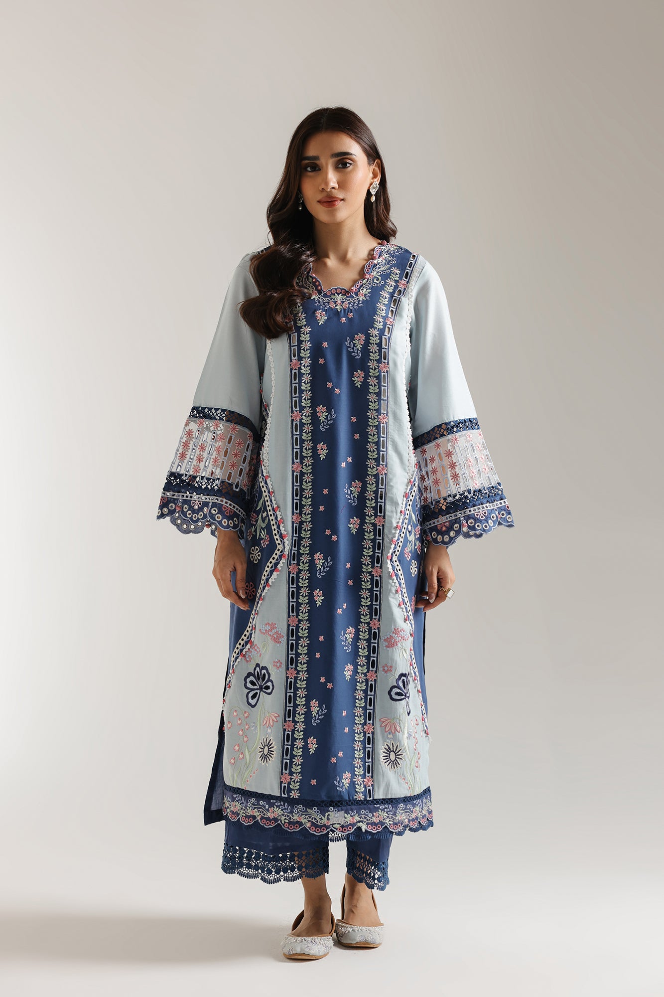 EMBROIDERED SUIT (E3126/103/622) - Image 2