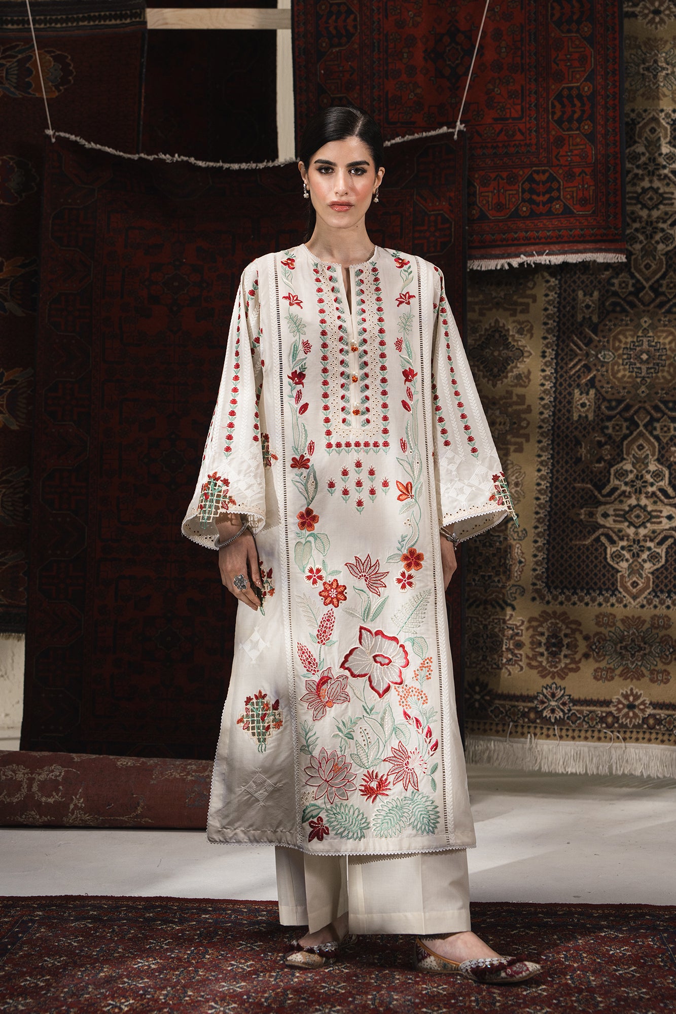 EMBROIDERED SUIT (E3128/103/002) - Image 2
