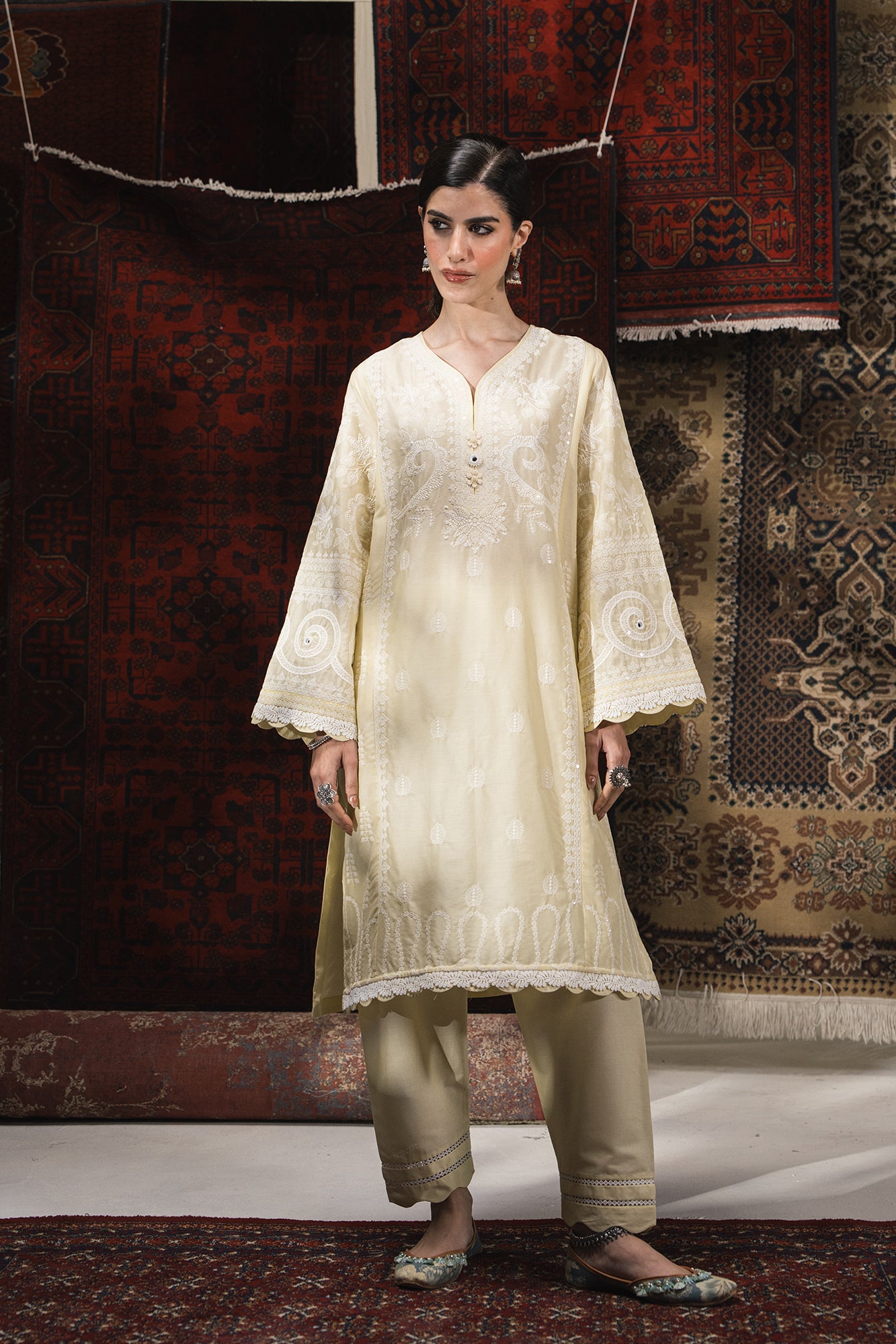 EMBROIDERED SUIT (E3129/103/110) - Image 2