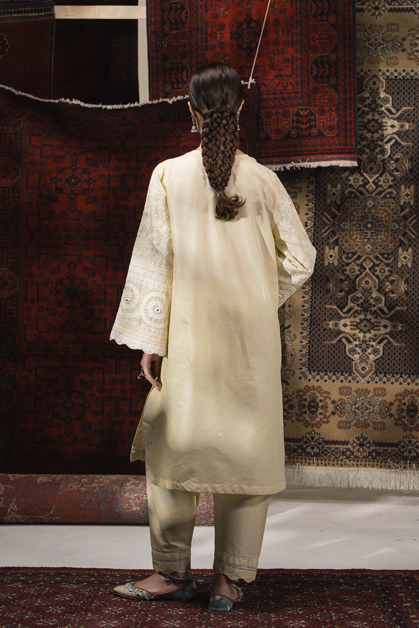 EMBROIDERED SUIT (E3129/103/110) - Image 4