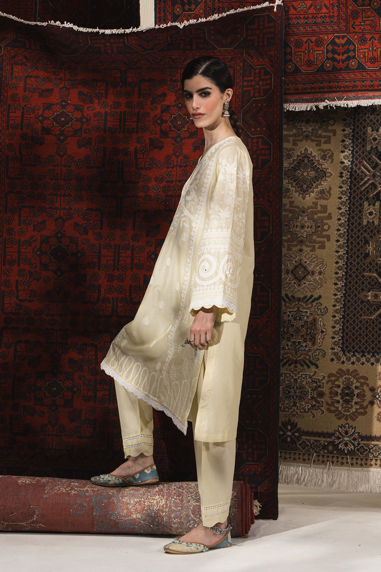 EMBROIDERED SUIT (E3129/103/110) - Image 5
