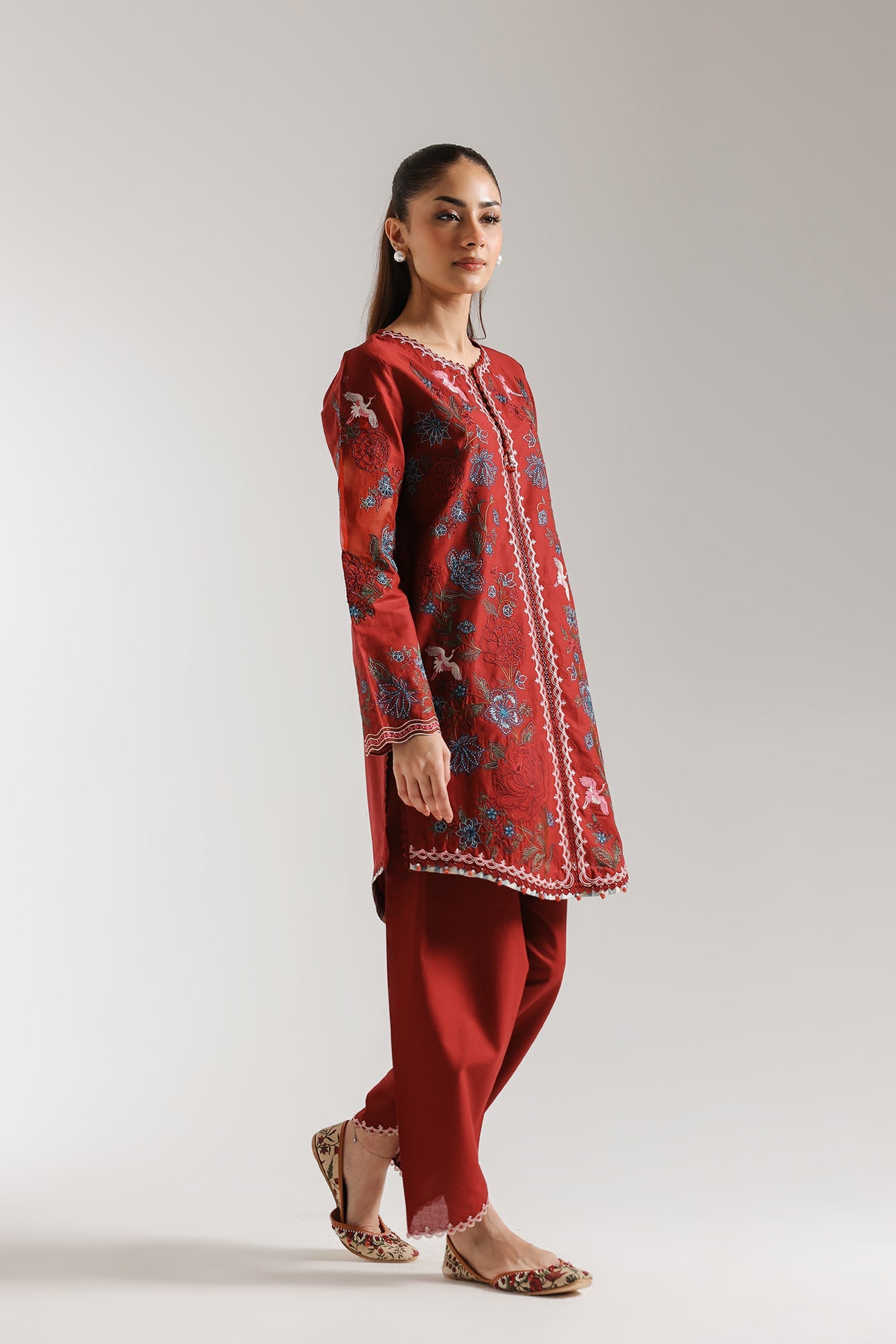 EMBROIDERED SUIT (E3147/103/304) - Image 2