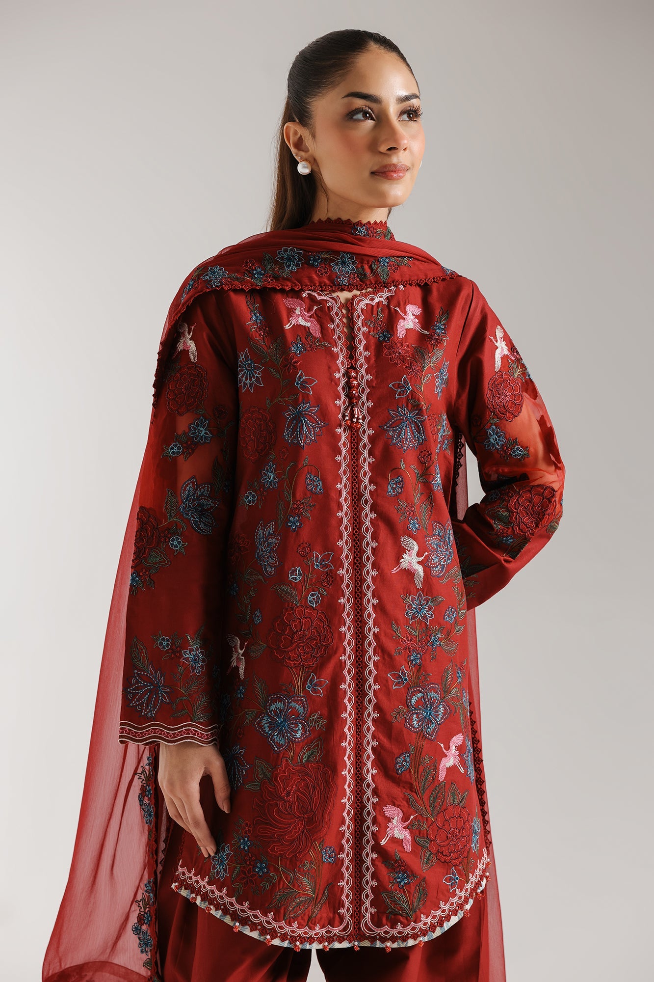 EMBROIDERED SUIT (E3147/103/304) - Image 4