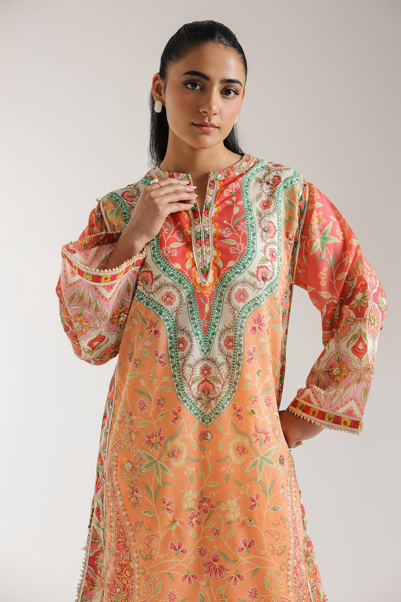 EMBROIDERED SUIT (E3154/103/214) - Image 4