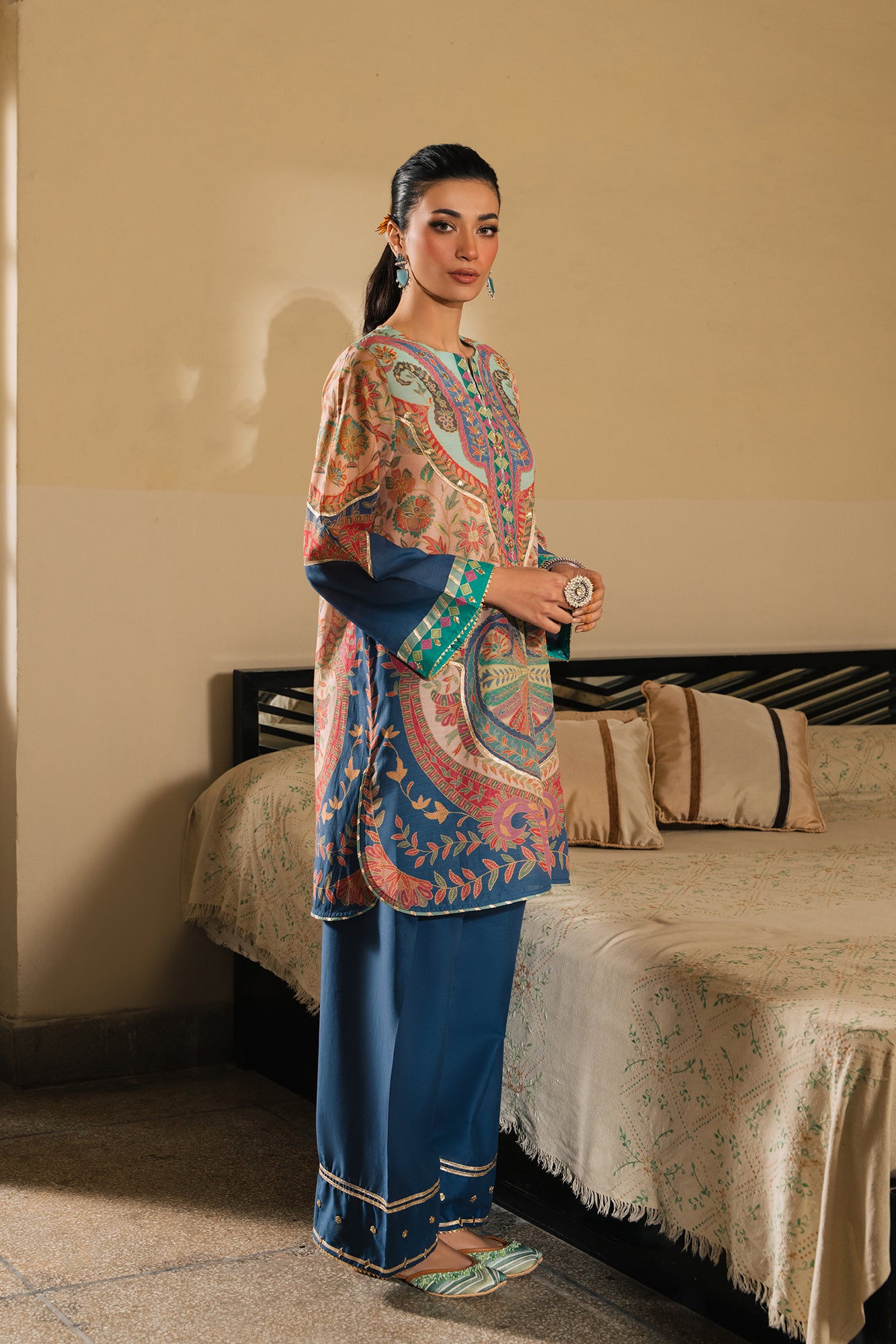 EMBROIDERED SUIT (E3157/103/328) - Image 3