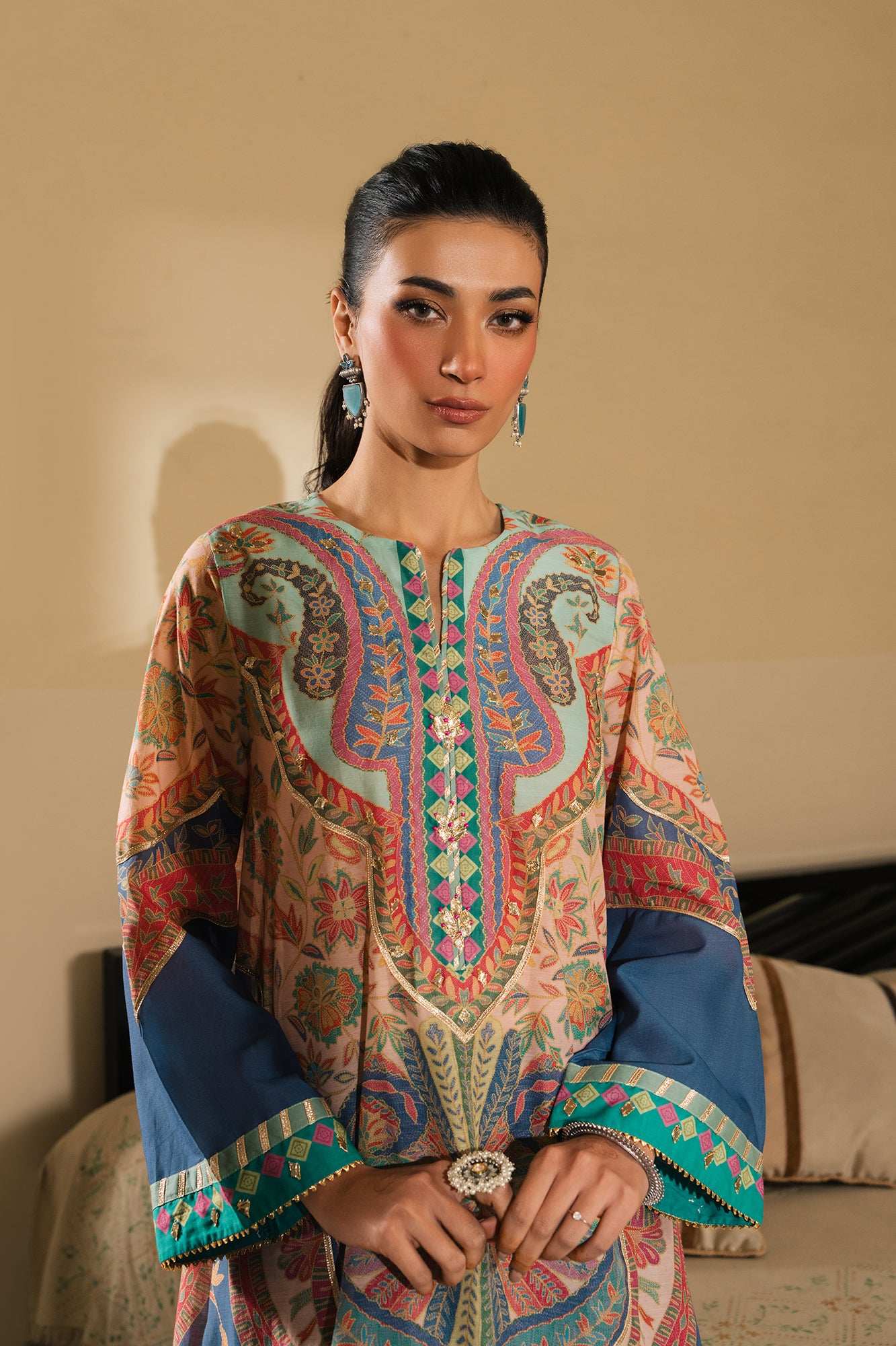 EMBROIDERED SUIT (E3157/103/328) - Image 5