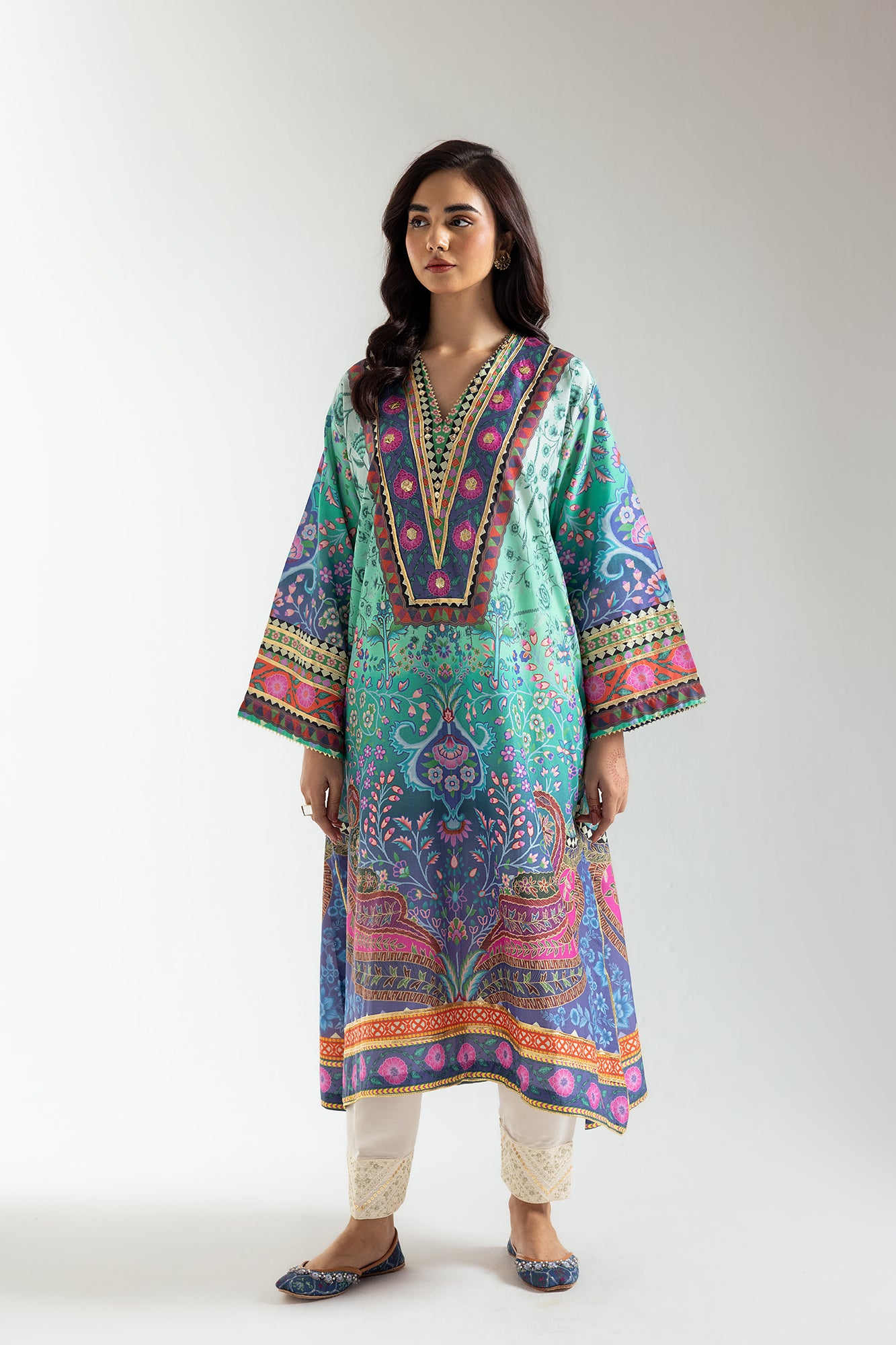 EMBROIDERED SUIT (E3158/103/710) - Image 2