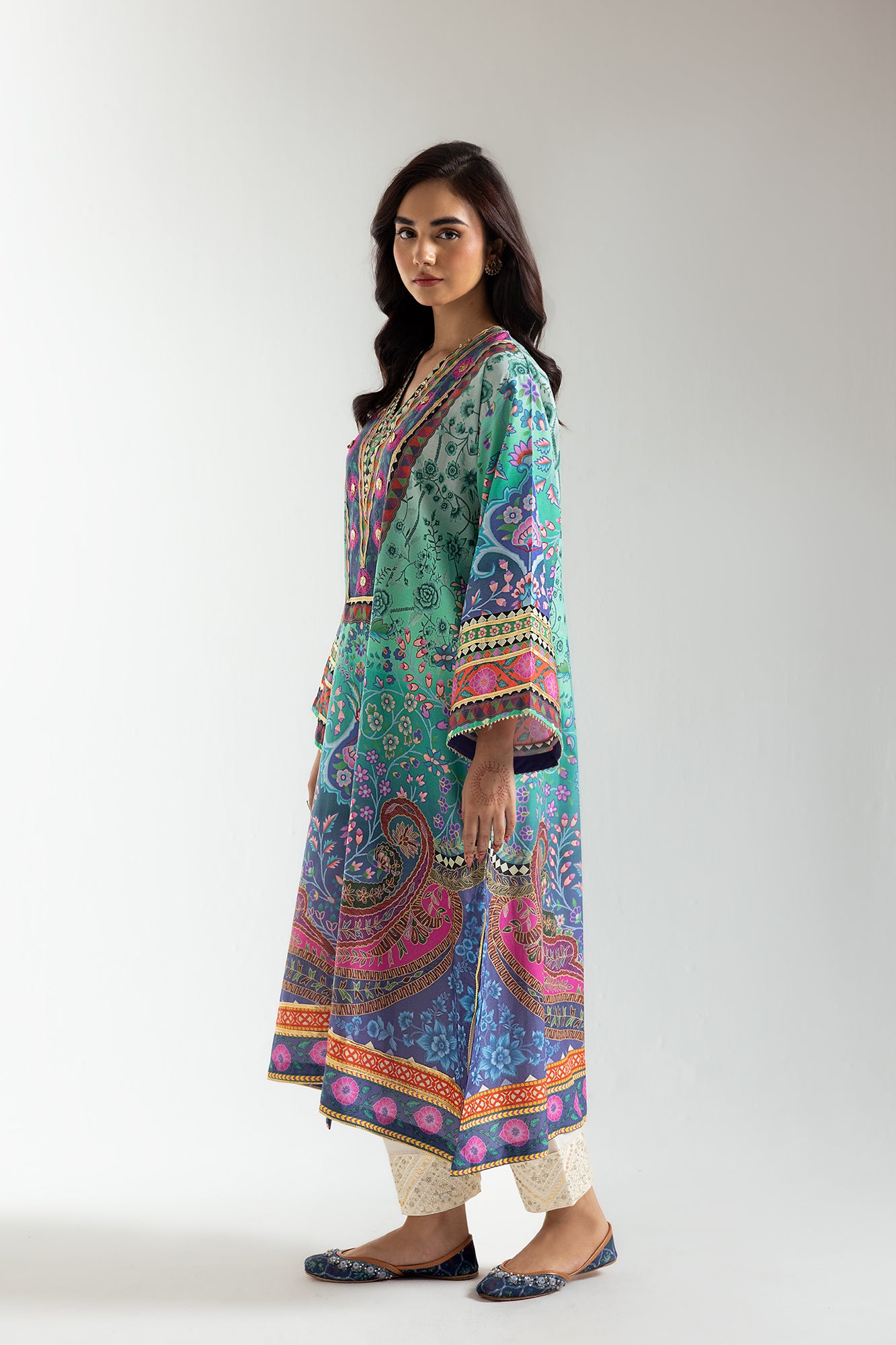 EMBROIDERED SUIT (E3158/103/710) - Image 3