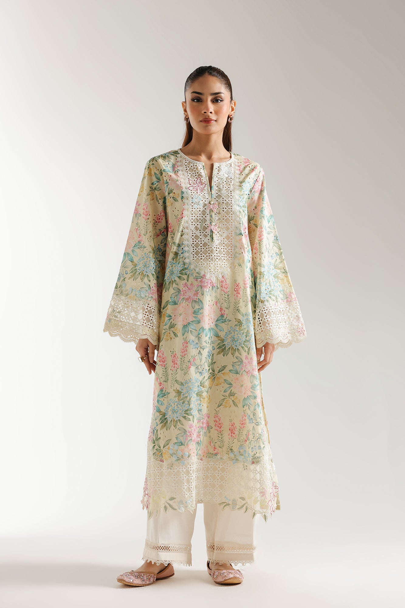 EMBROIDERED SUIT (E3169/103/110) - Image 2