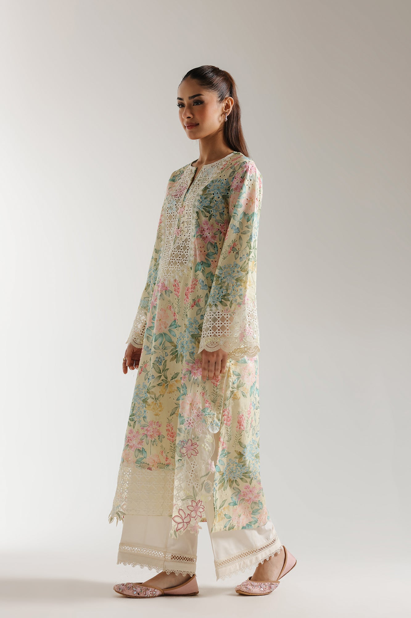 EMBROIDERED SUIT (E3169/103/110) - Image 3